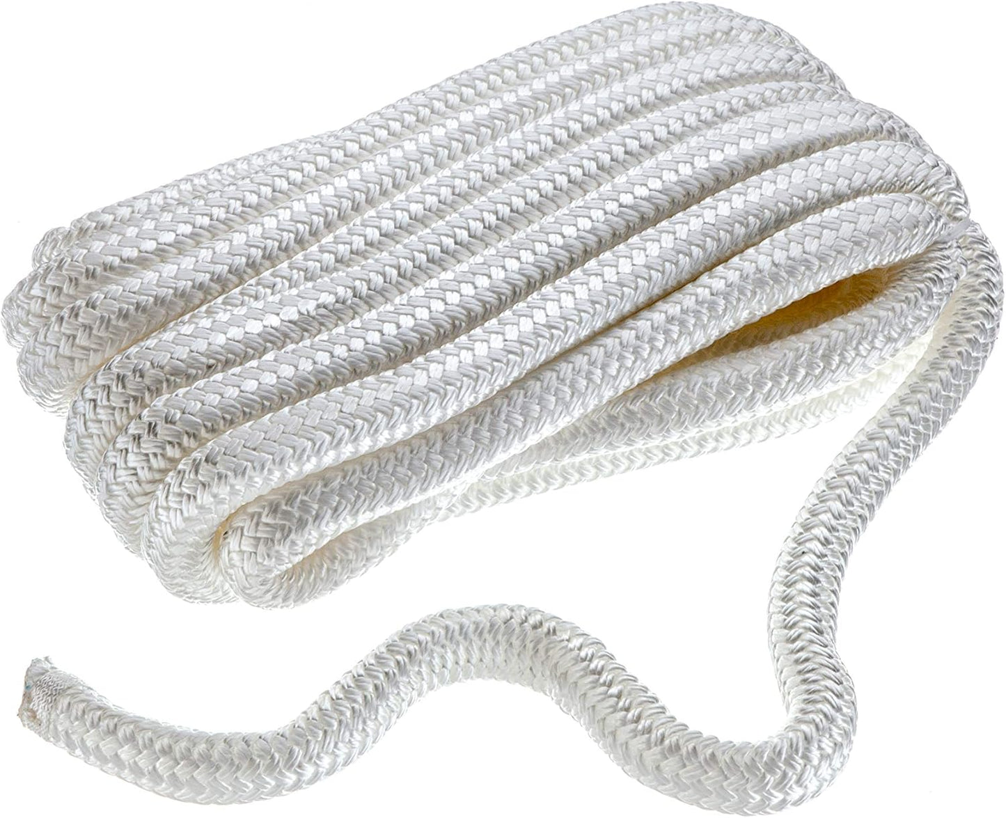 Seachoice Double-Braid Nylon Dock Line for Secure Docking