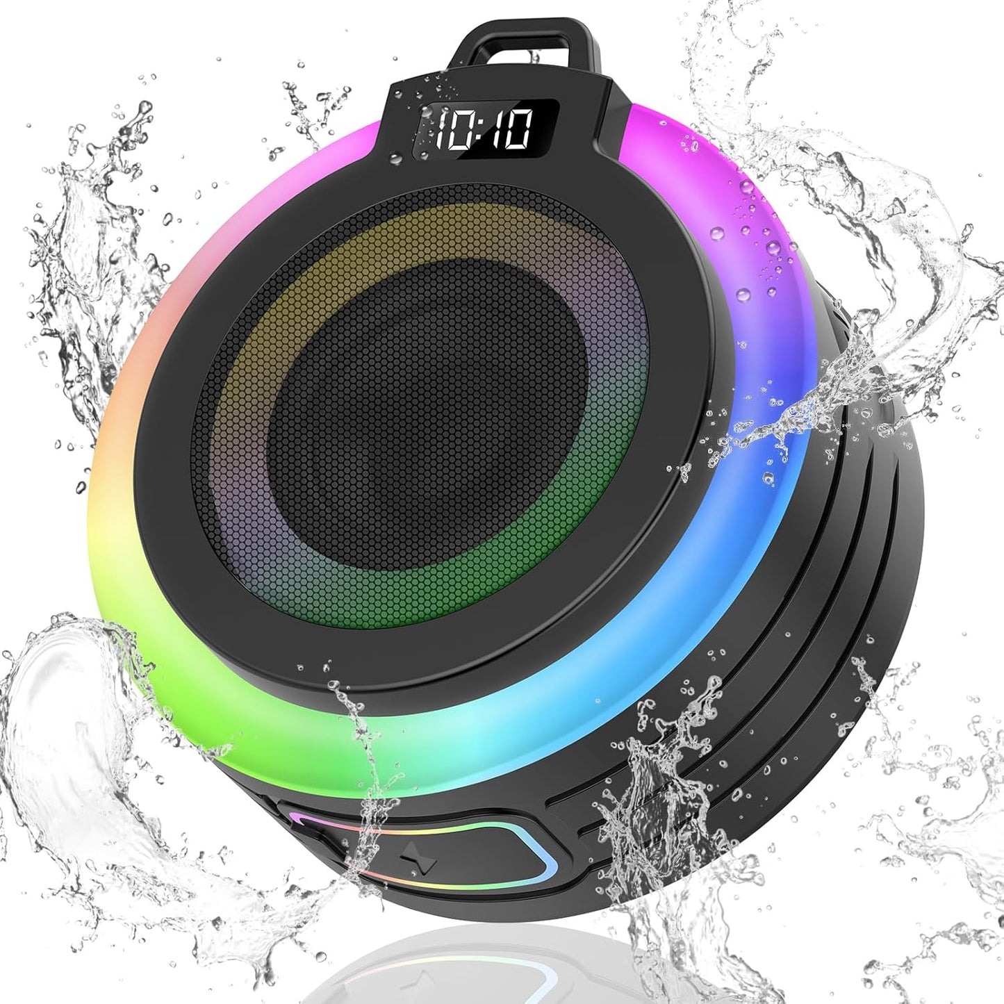 Waterproof Bluetooth Shower Speaker for On-the-Go Tunes!