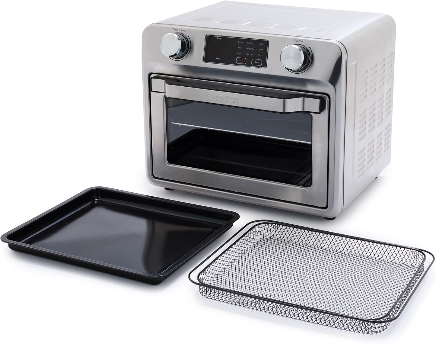 GreenPan Air Fry Oven: Fast Heating, 9-in-1 Multifunction