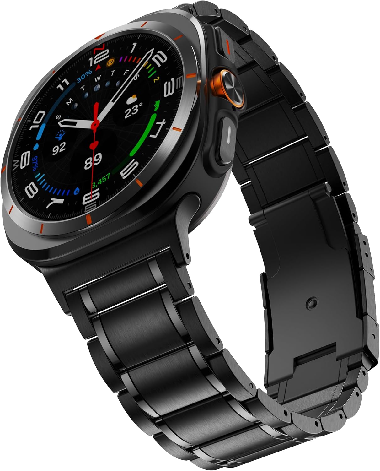 Titanium Band for Galaxy Watch 7 Ultra 47mm, Business Style