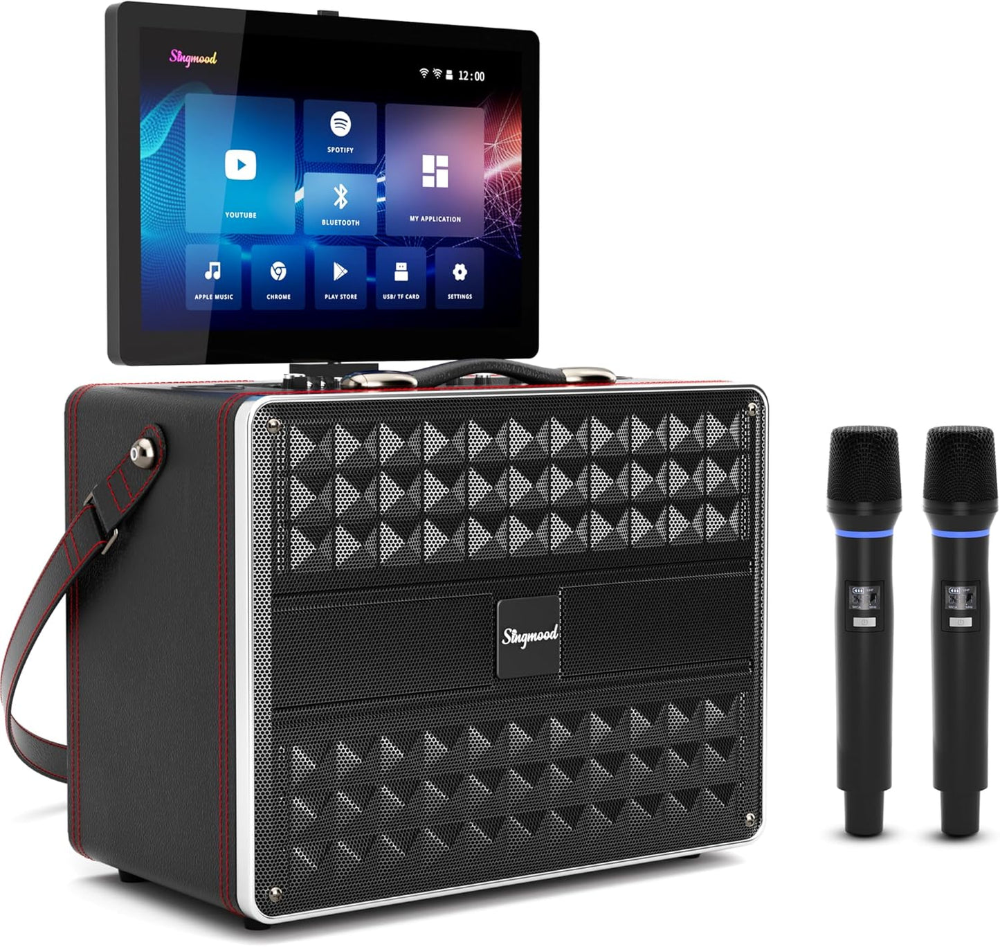 Karaoke Machine for Adults with Big Bluetooth Speaker and Mic