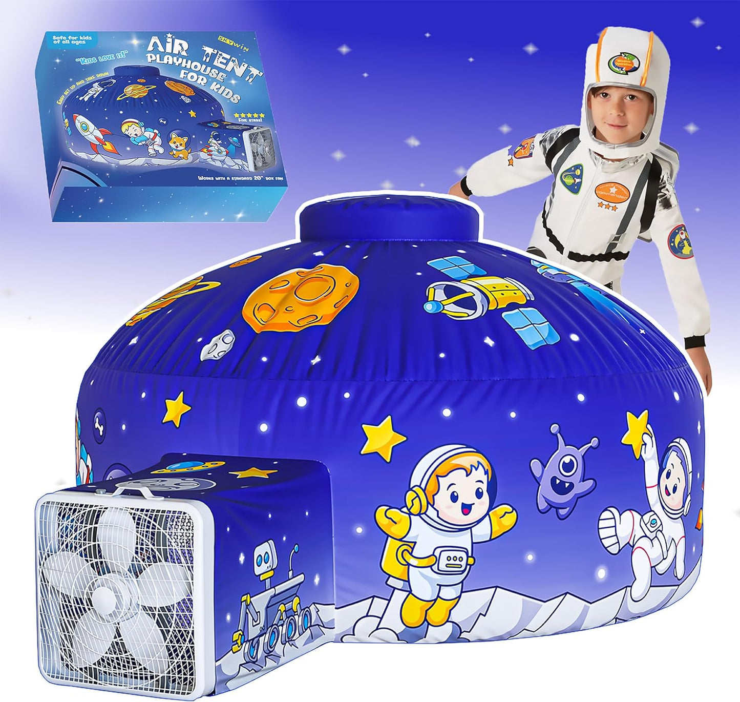 Skywin Inflatable Space Tent: Instant Set Up!