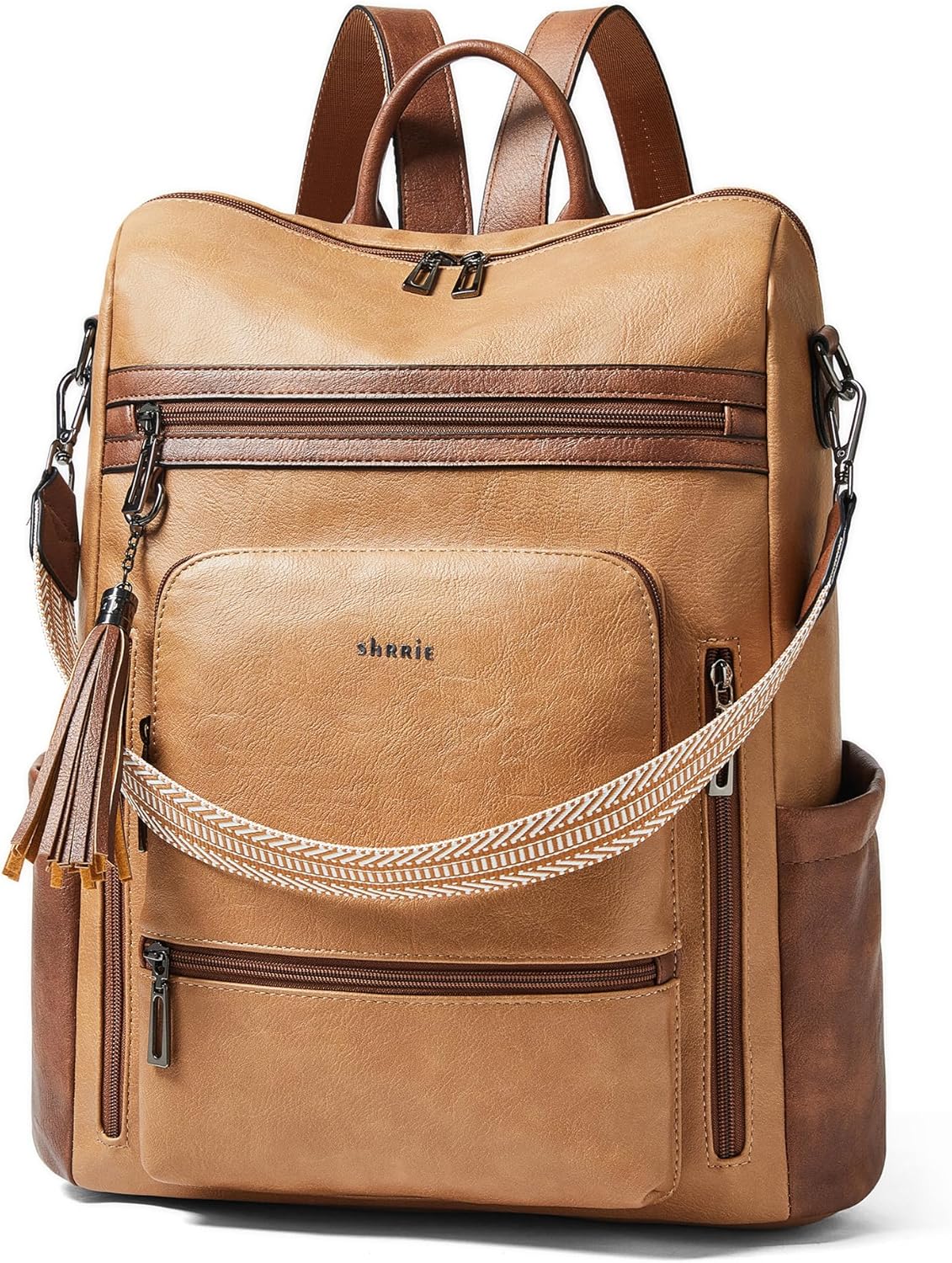 Vegan Leather Laptop Backpack for Women - Stylish & Durable