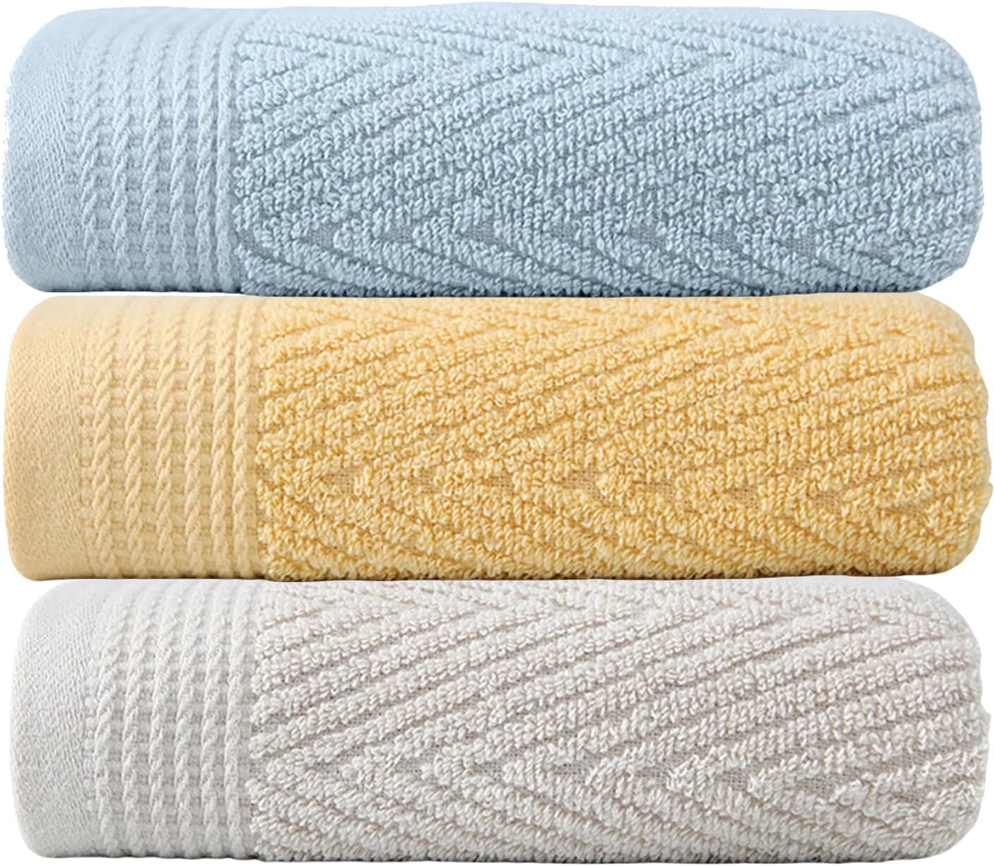 Soft & Absorbent Cotton Hand Towels - Spa Quality!