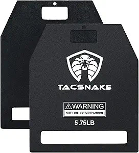 Tacsnake Weight Vest Plates for Enhanced Strength Training