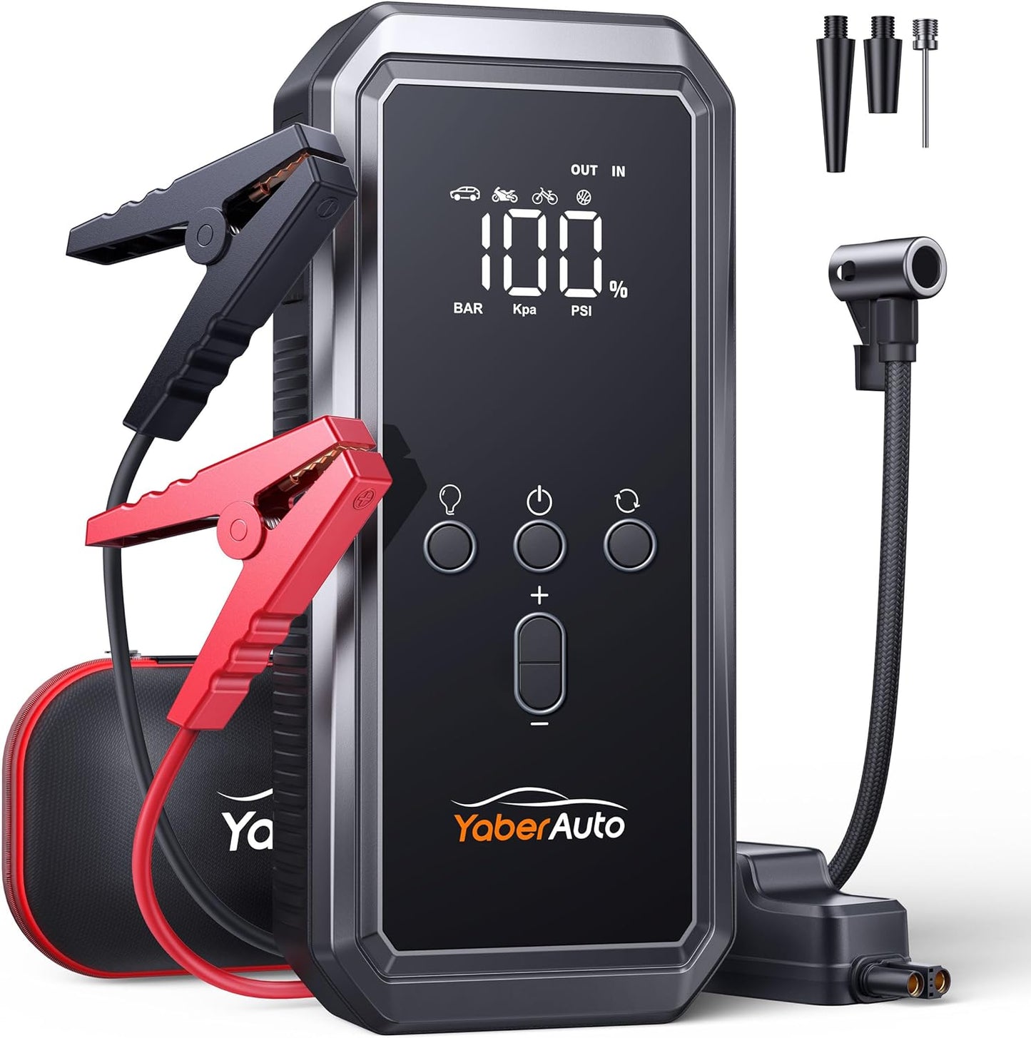 YaberAuto 4500A Jump Starter: Power & Portability