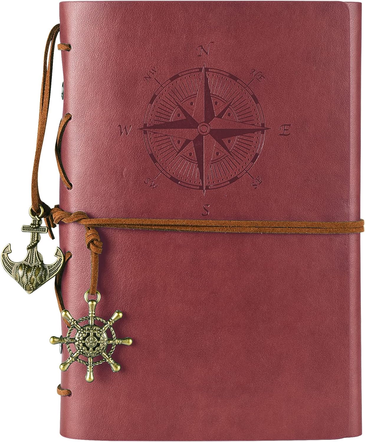 Premium Vintage Leather Journal - Refillable & Stylish!