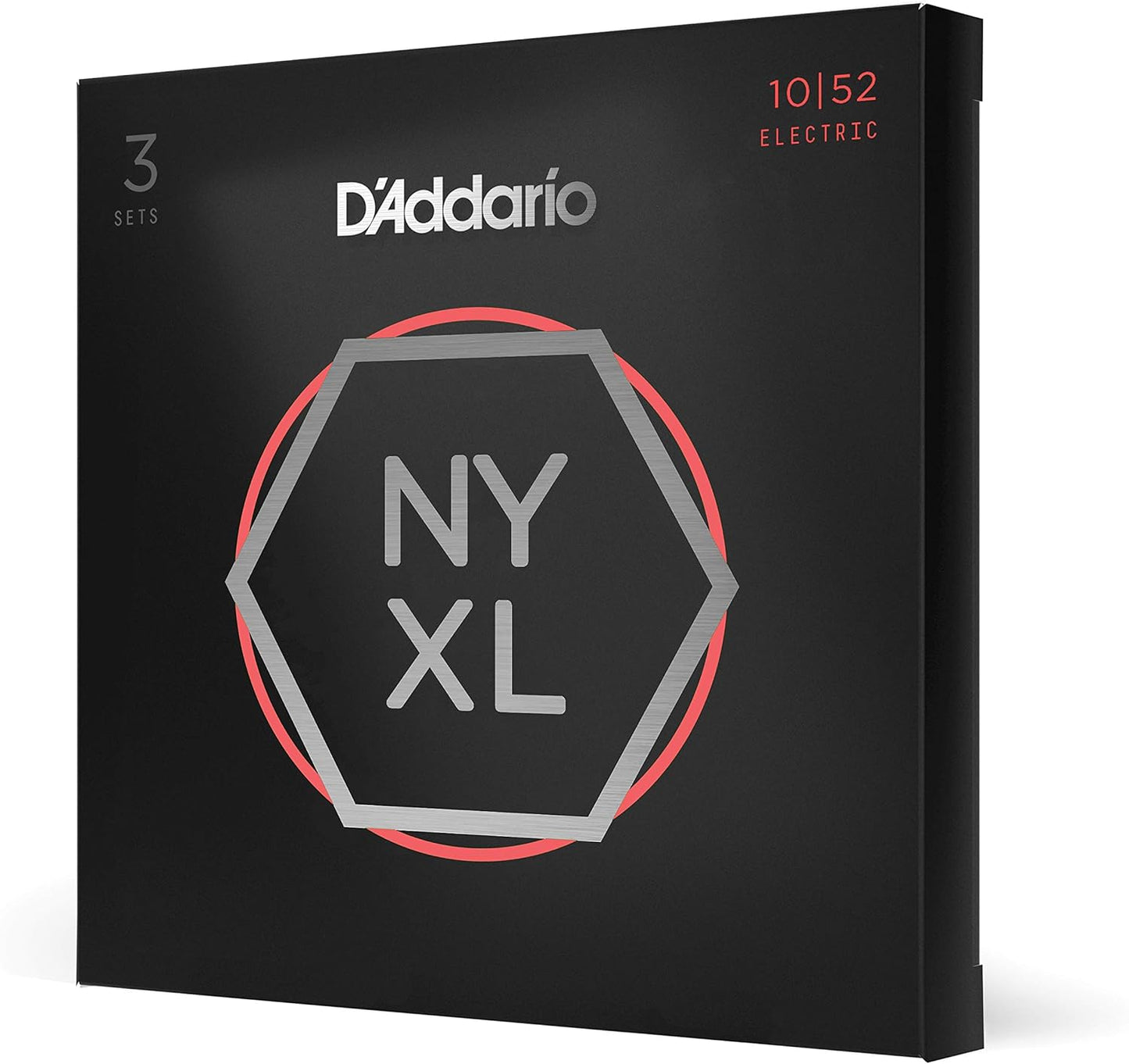 D'Addario Electric Guitar Strings NYXL 10-52 Light Top Heavy Bottom