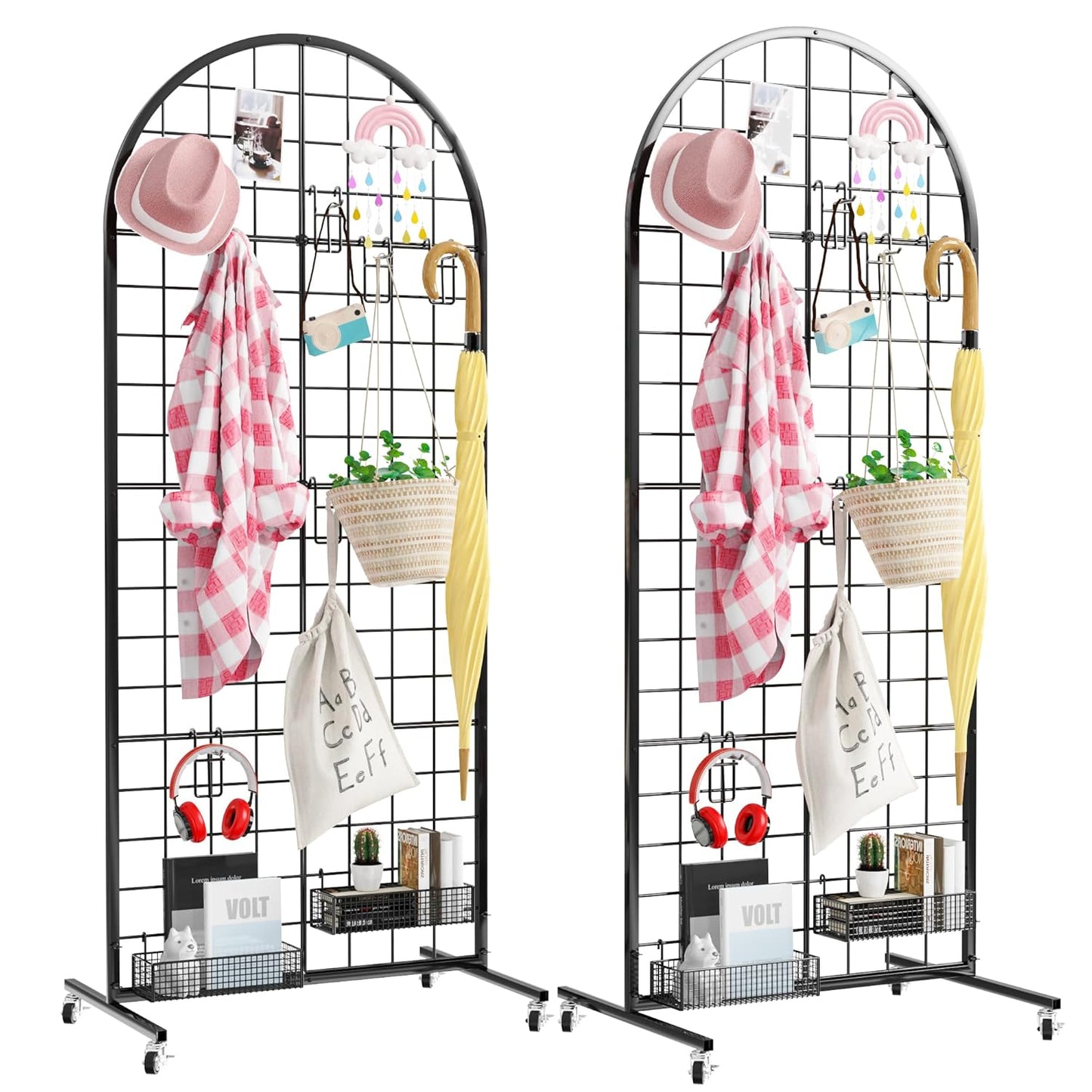 Asee'm Grid Wall Panels Display Stand for Craft Shows and Retail