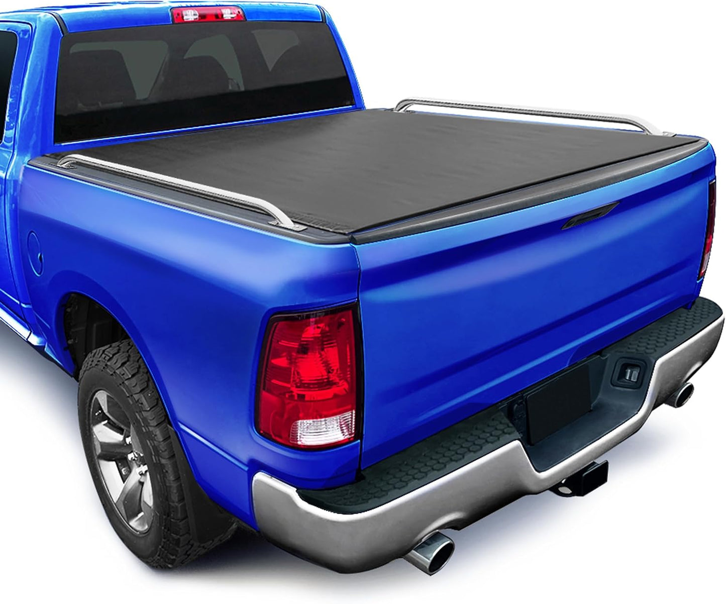 Tyger Auto T2 Low Profile Soft Roll-up Truck Bed Cover for Ram