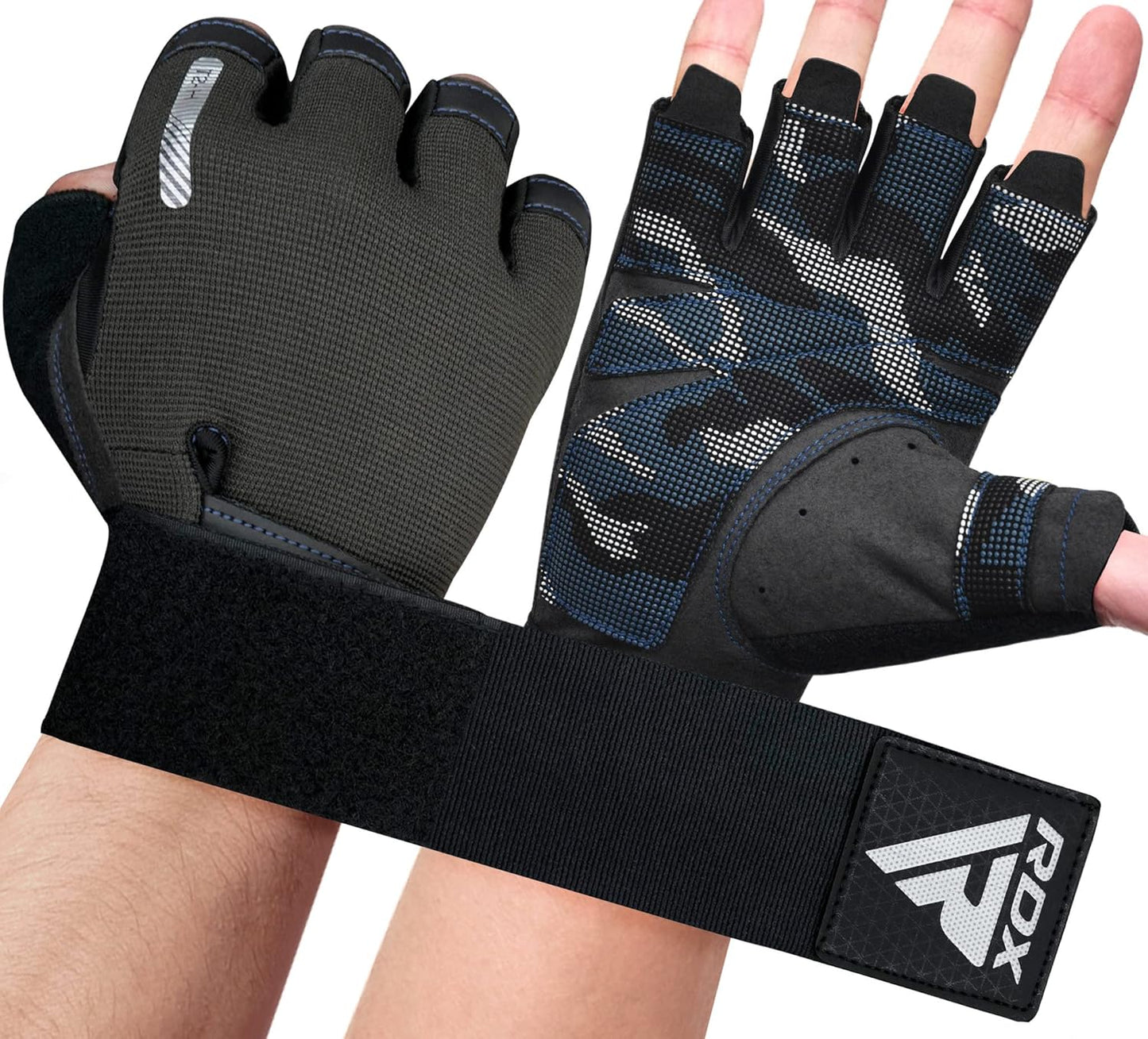 RDX Weight Lifting Gloves with Long Wrist Support