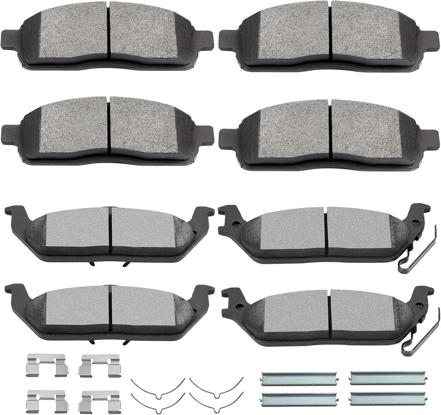 Ceramic Brake Pads Kits for Ford F-150 and Lincoln Mark LT