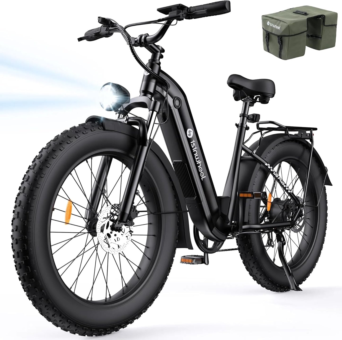 U8 Plus Electric Bike for Adults with 1500W Peak Motor
