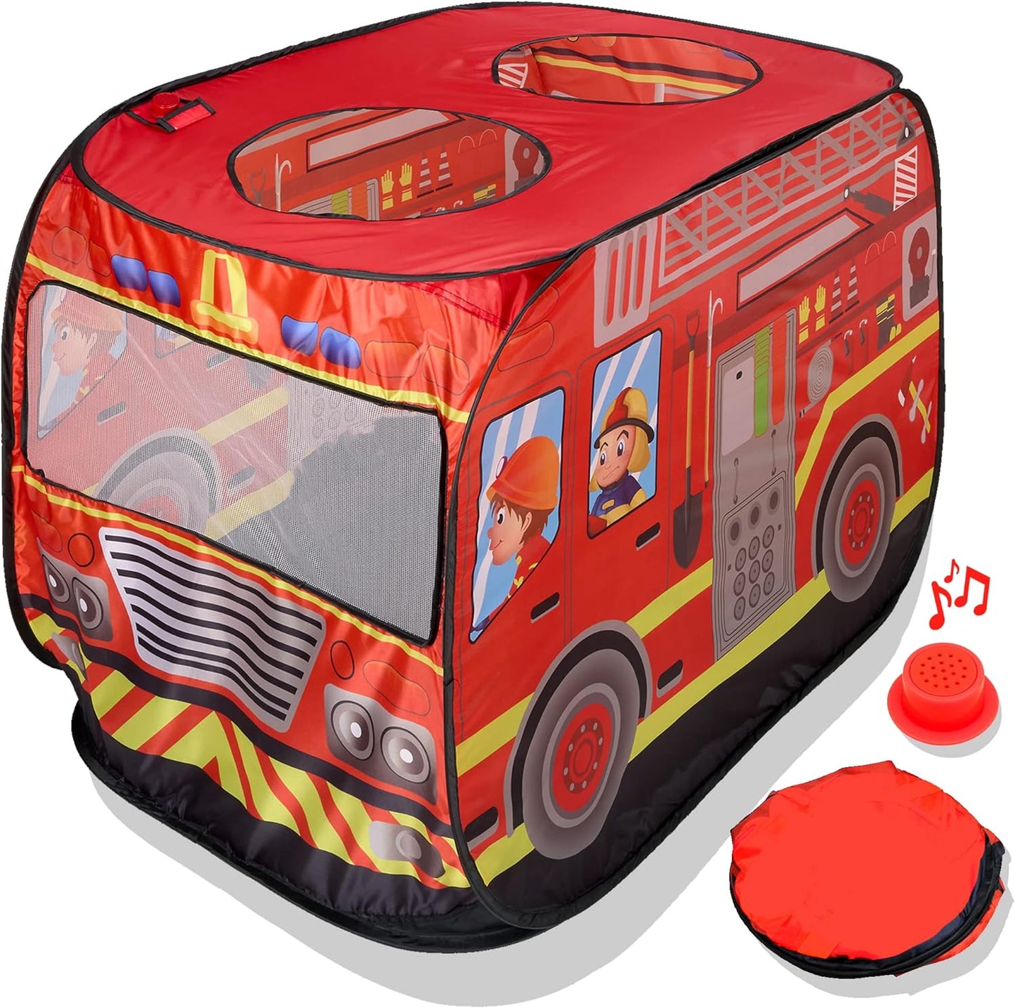 Interactive Fire Truck Play Tent