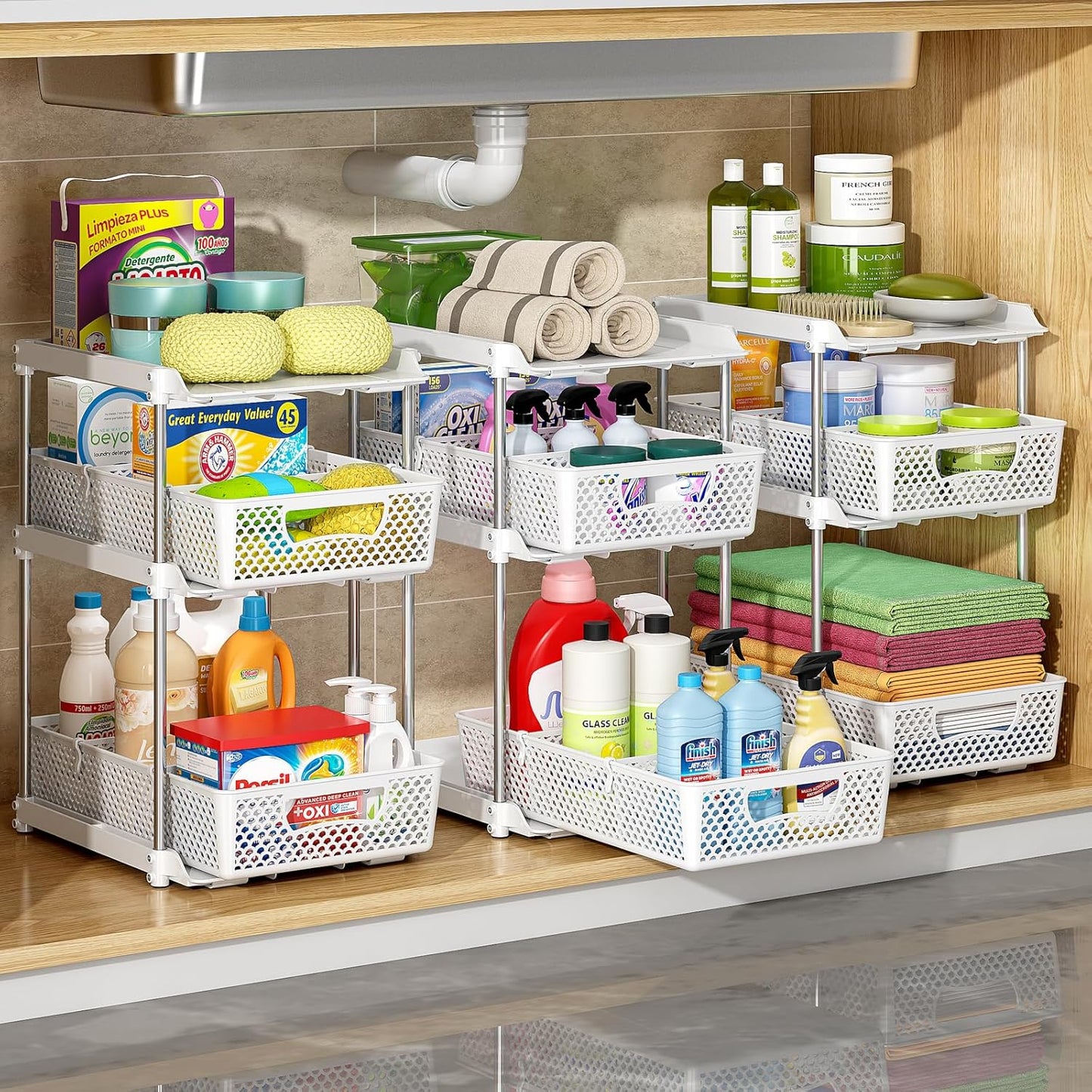 3 Tier Bathroom Organizers and Storage for Every Need