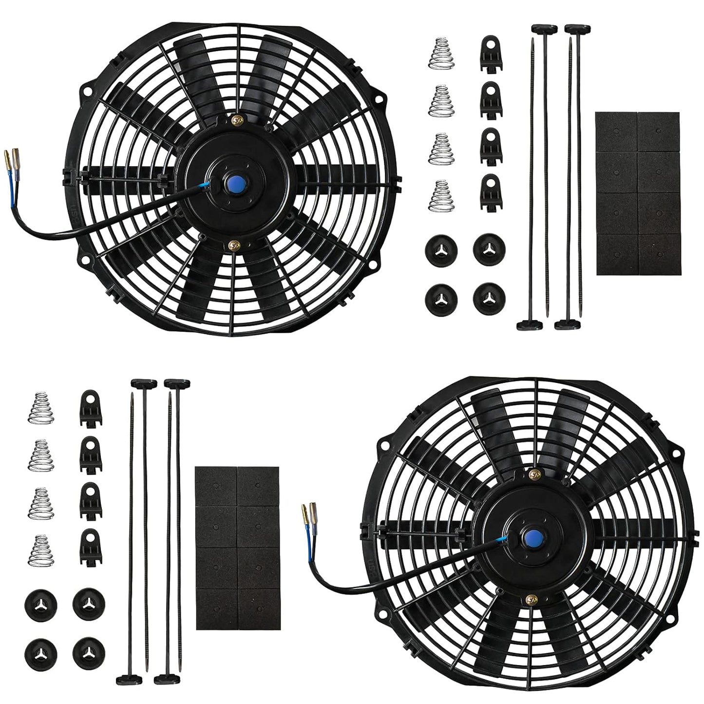 MuHize Electric Radiator Cooling Fan for High Performance Engines