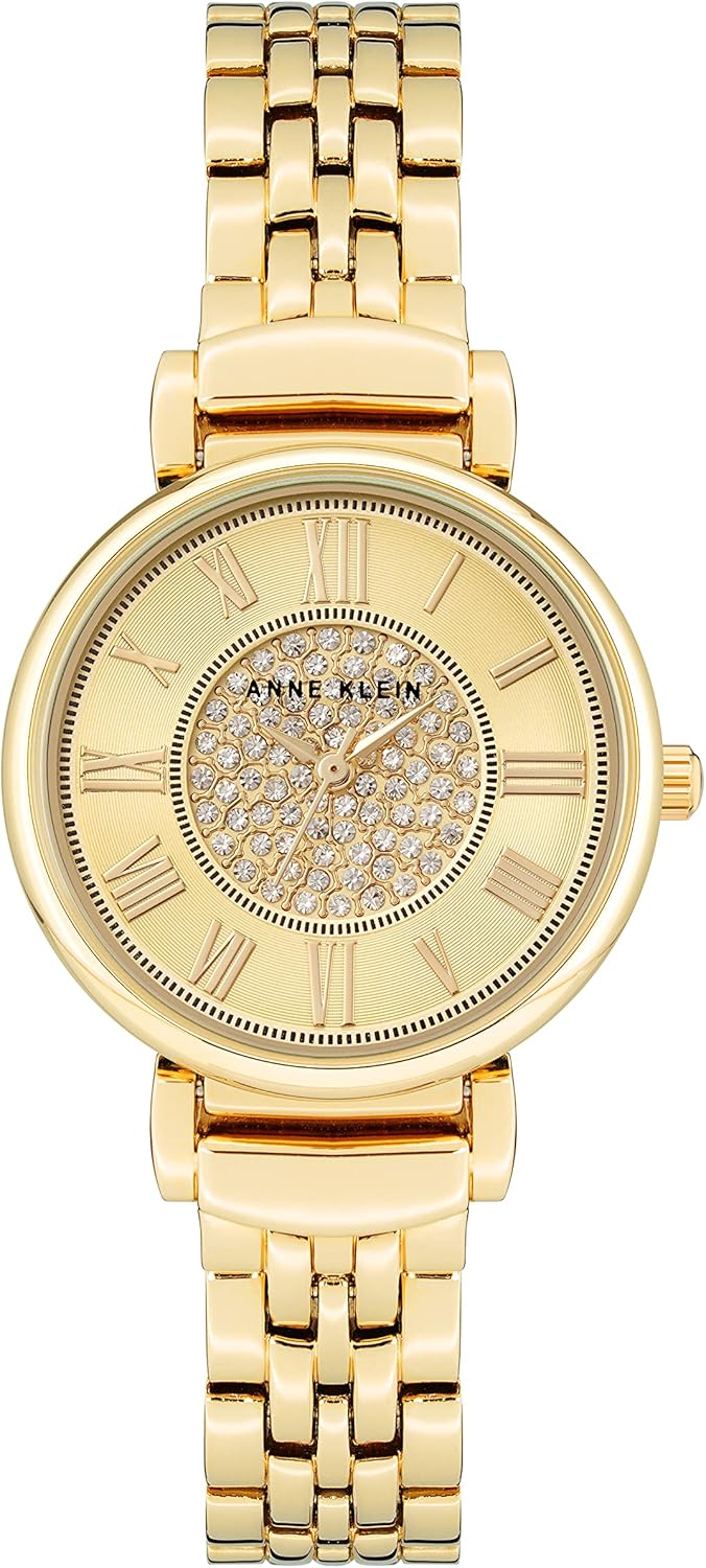 Anne Klein Women's Bracelet Watch with Crystal Accents