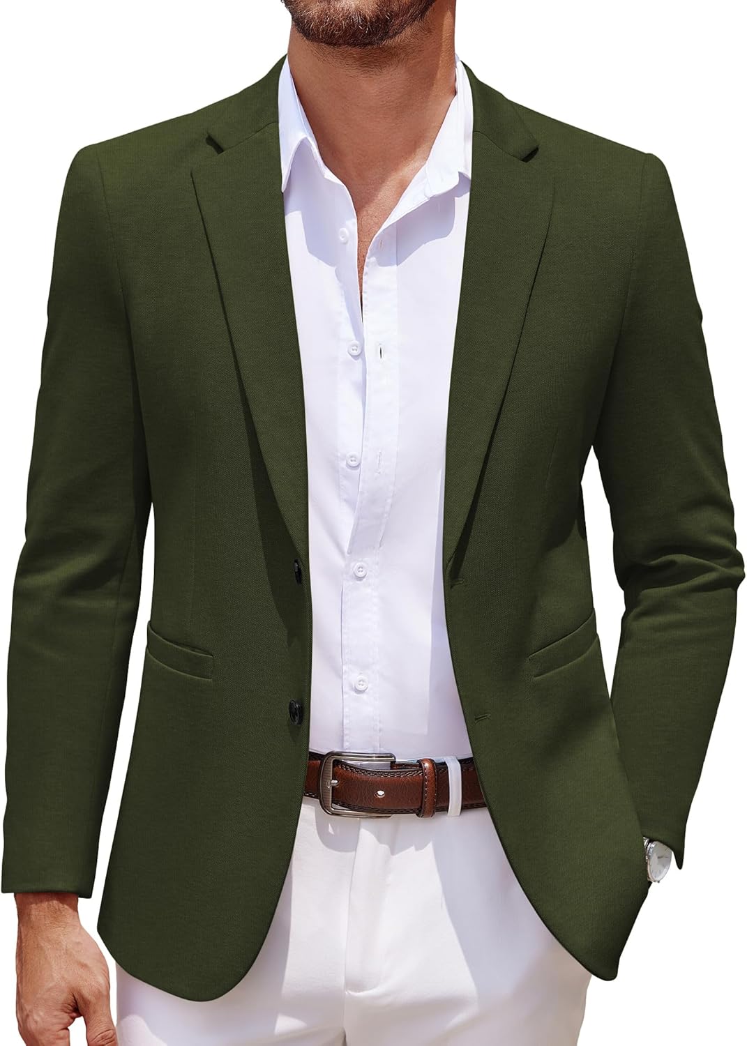 COOFANDY Men's Casual Knit Blazer for Stylish Everyday Wear