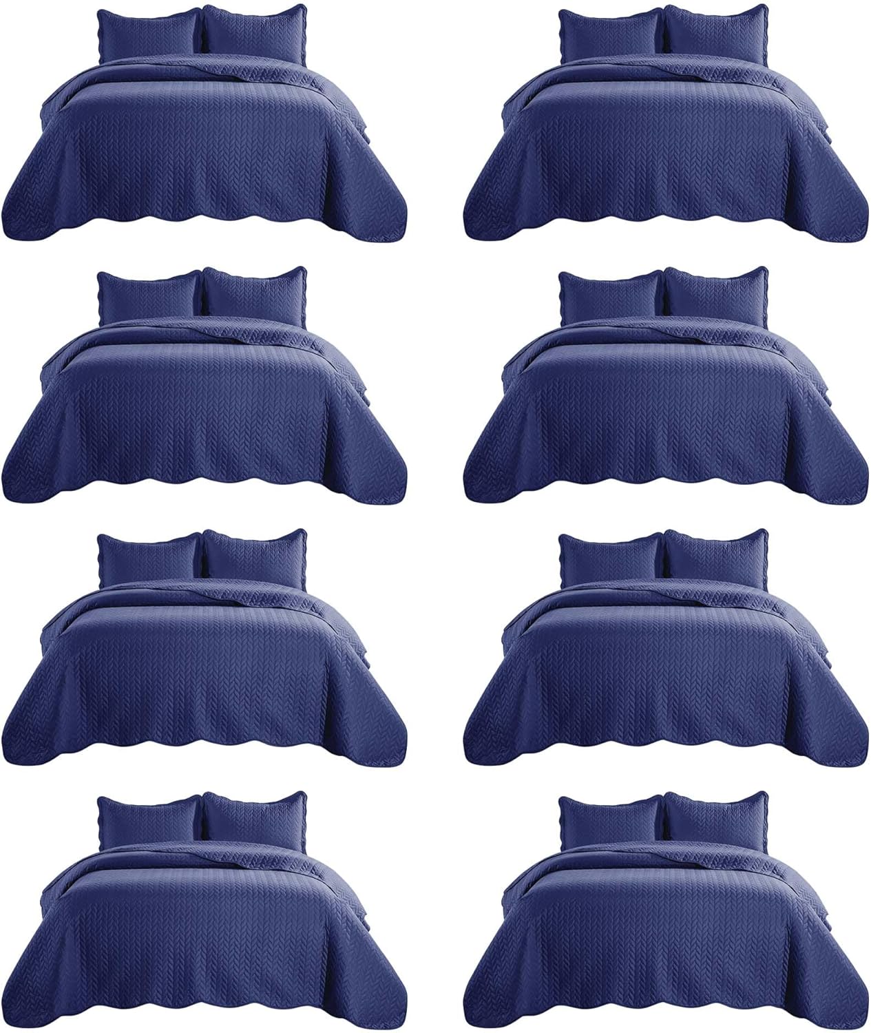 IR Imperial Rooms King Size Quilt Set for Hotels & Bedrooms