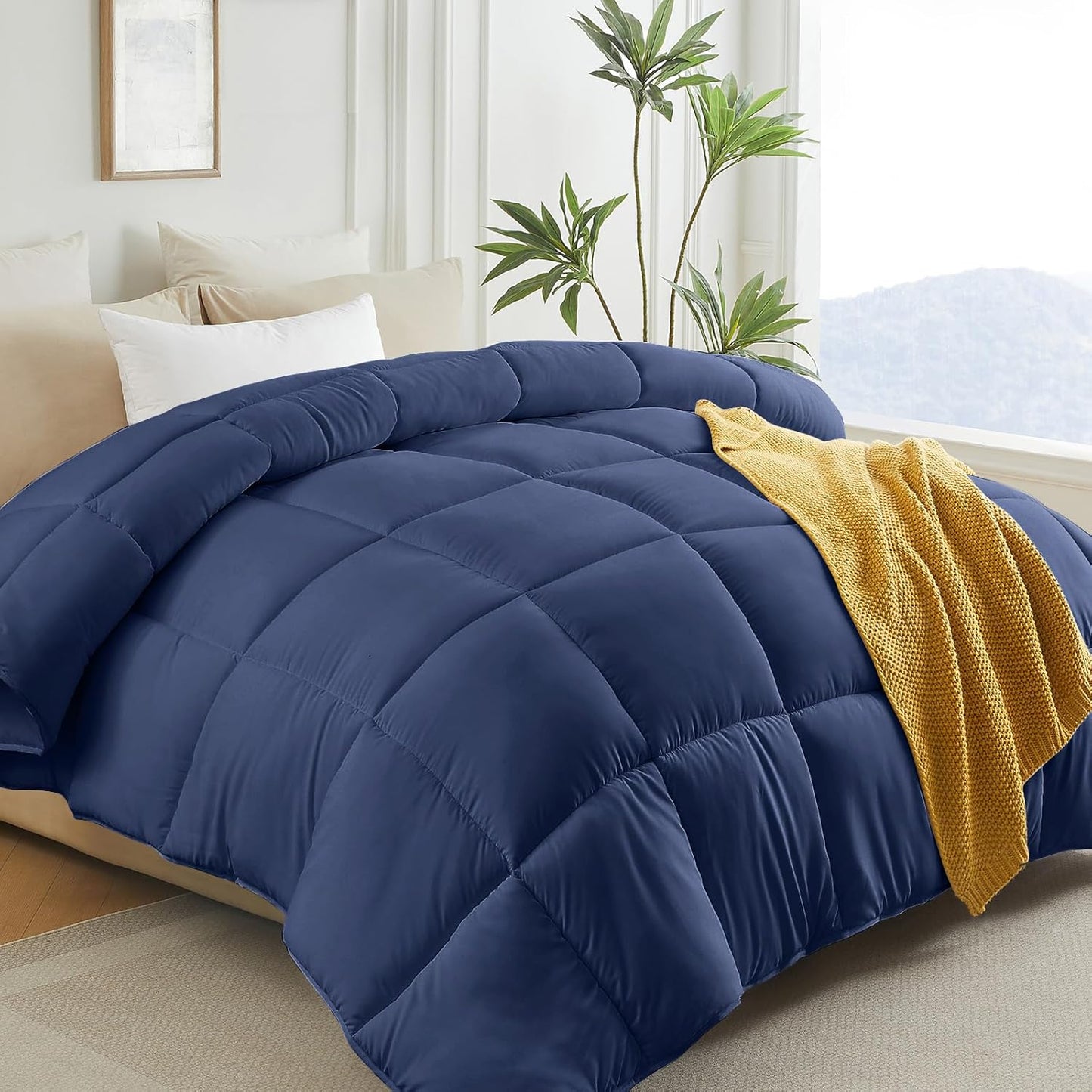 L LOVSOUL Duvet Insert King Size for All Season Comfort