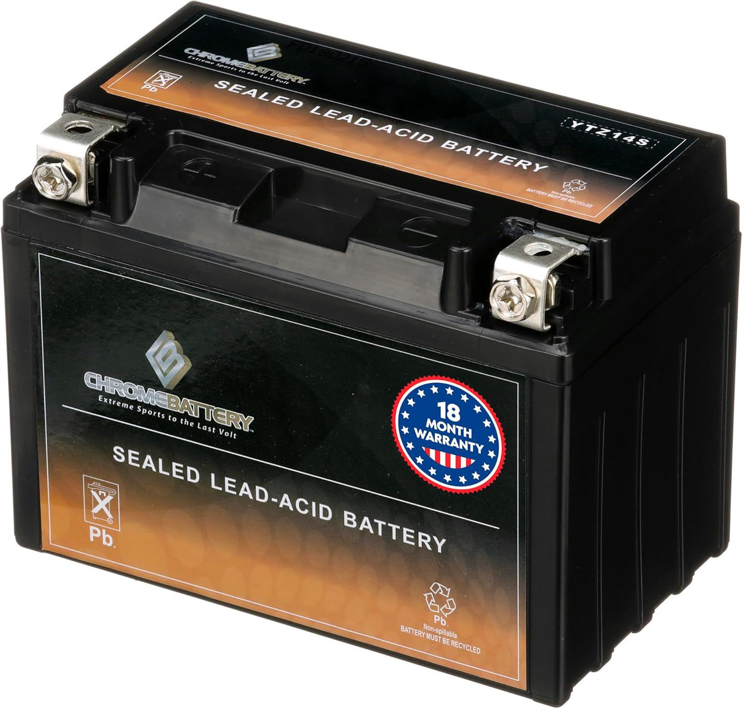 YTZ14S Maintenance Free Battery for BMW, Honda, Suzuki, Yamaha