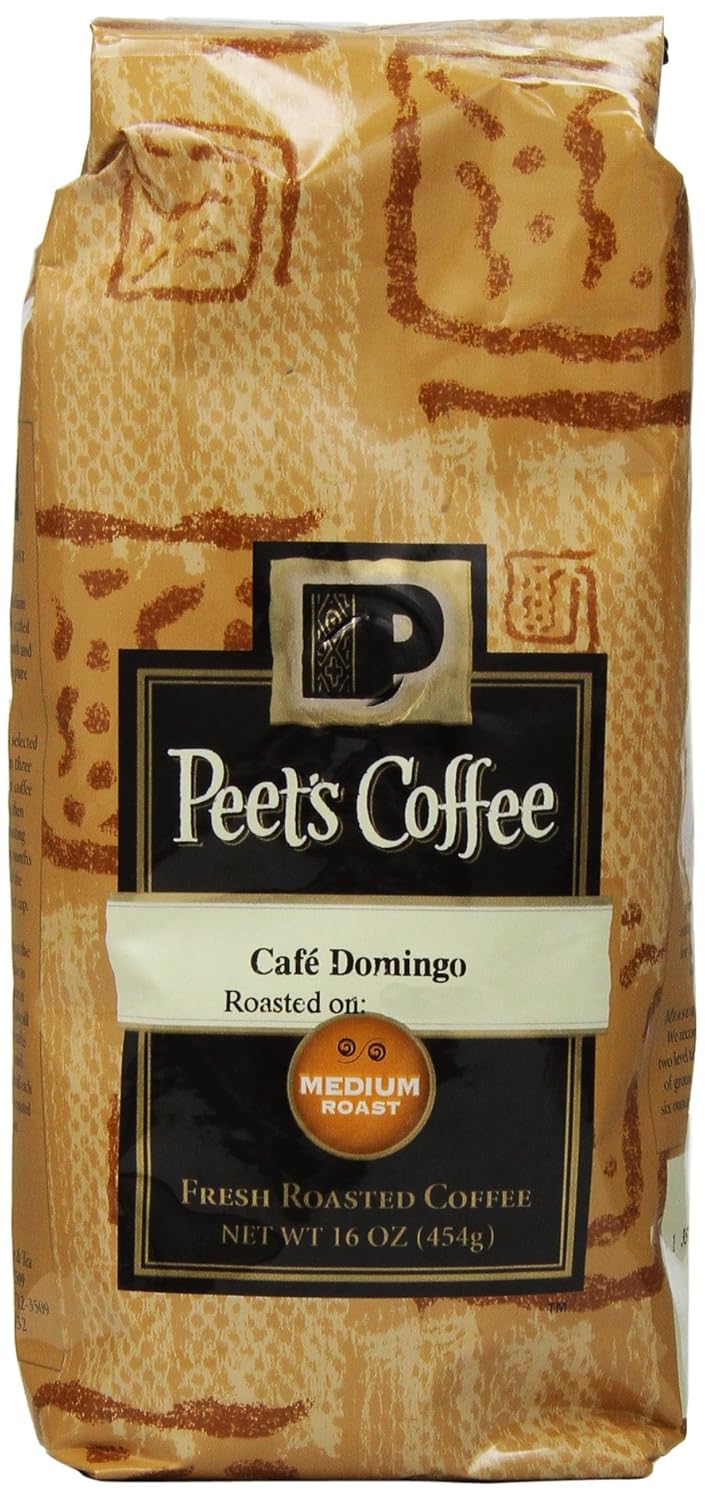 Peet's Cafe Domingo Whole Bean Coffee - 16 oz
