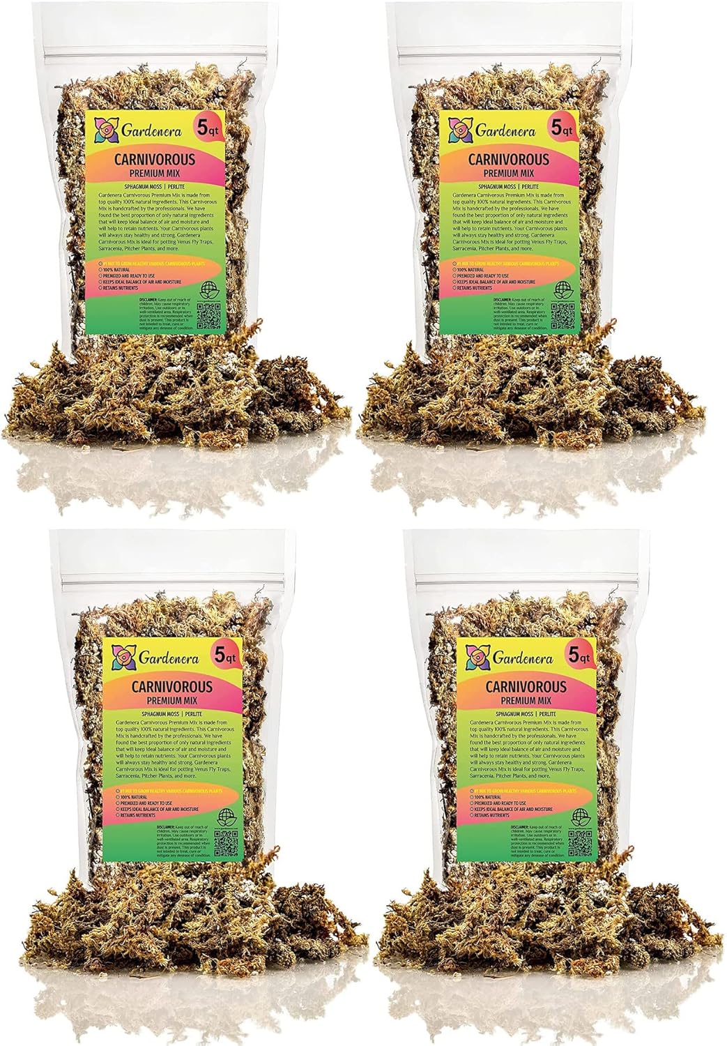 Gardenera Sphagnum Moss Potting Mix for Carnivorous Plants