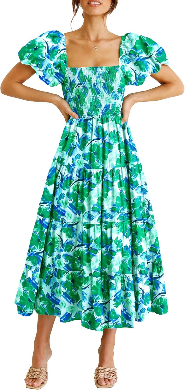 PRETTYGARDEN Women's Casual Summer Midi Dress for Every Occasion