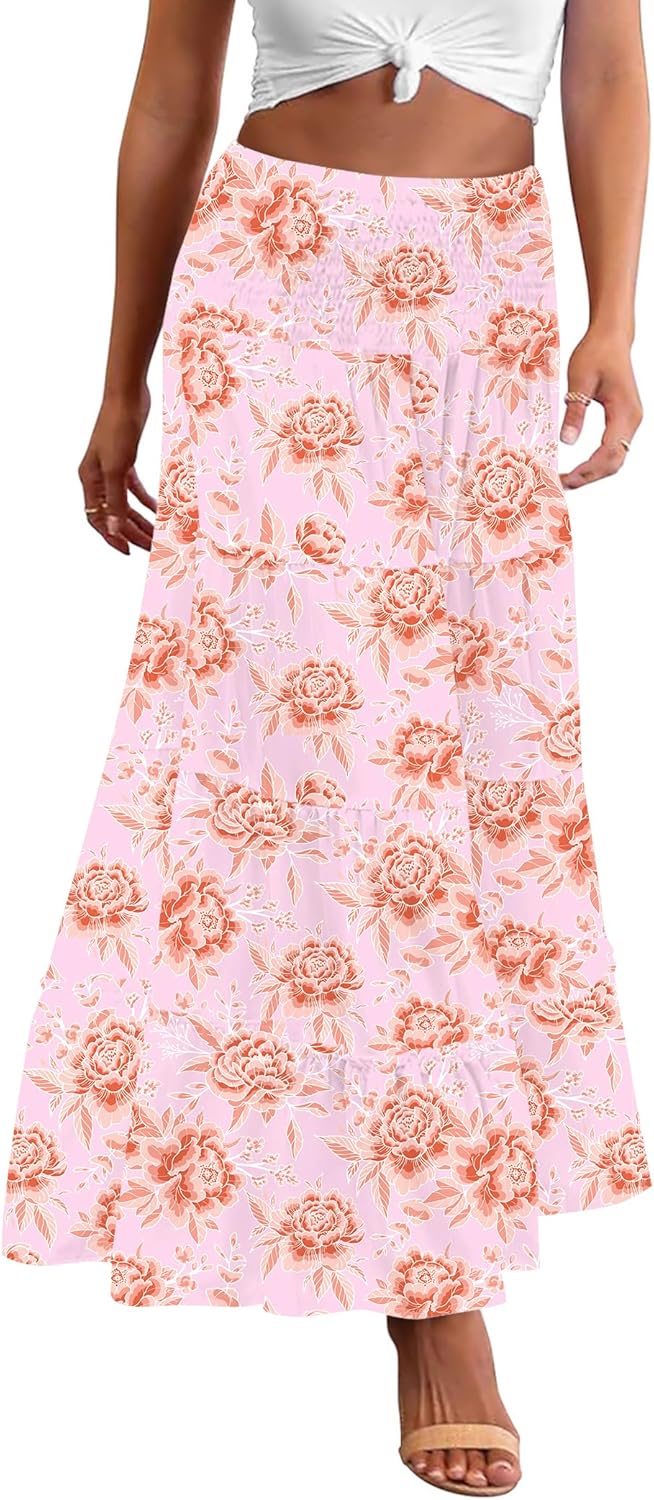 Zeagoo Women's Long Maxi Skirts for Casual Summer Style