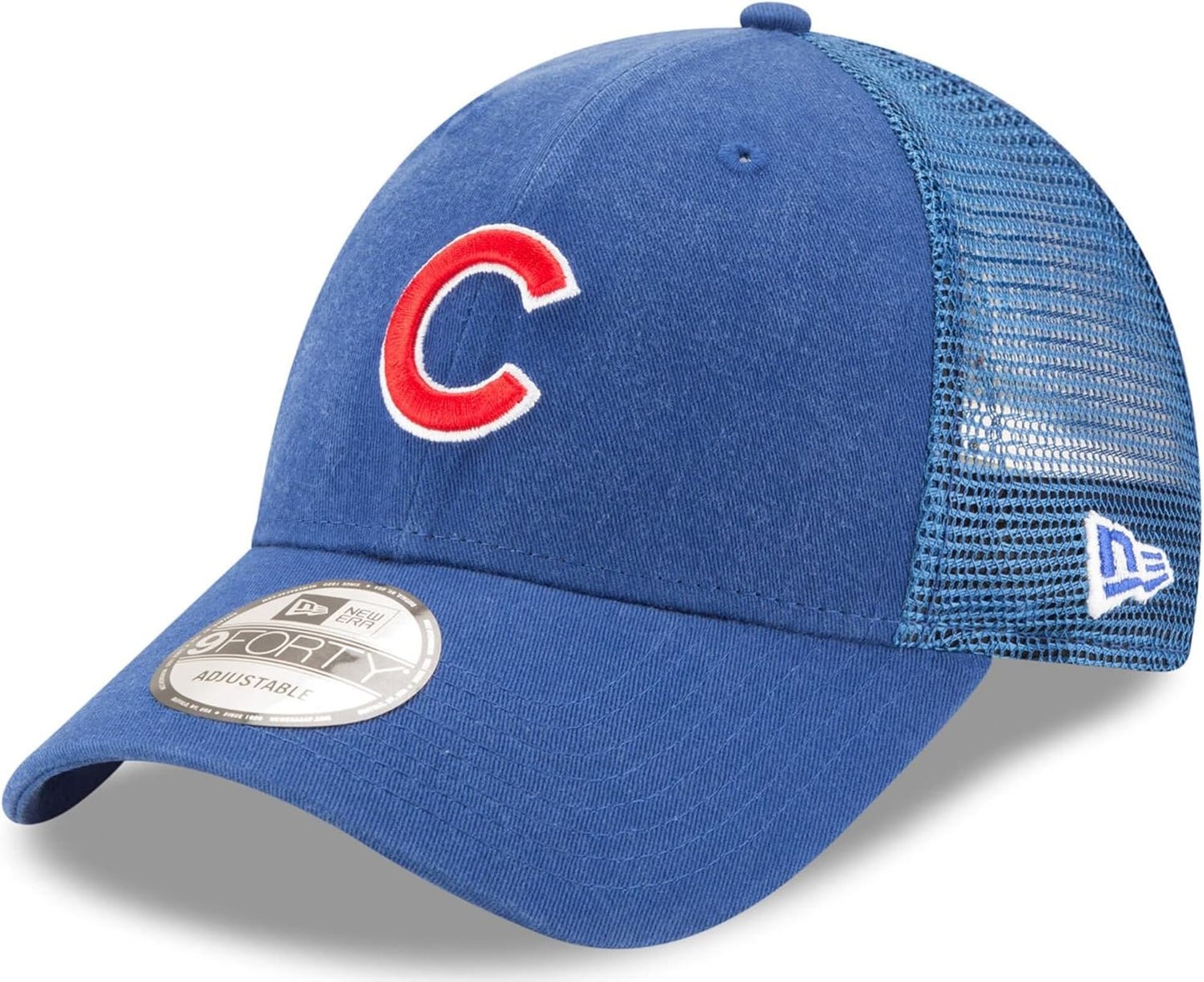 Chicago Cubs 9FORTY Mesh Trucker Adjustable Hat for All Sizes