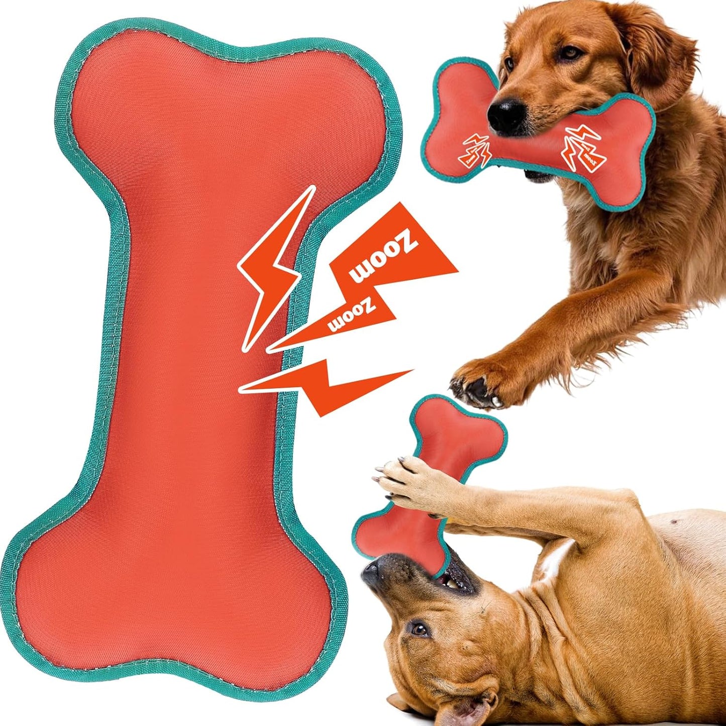 Tough Dog Bone Chew Toy - Durable Fun for All Breeds