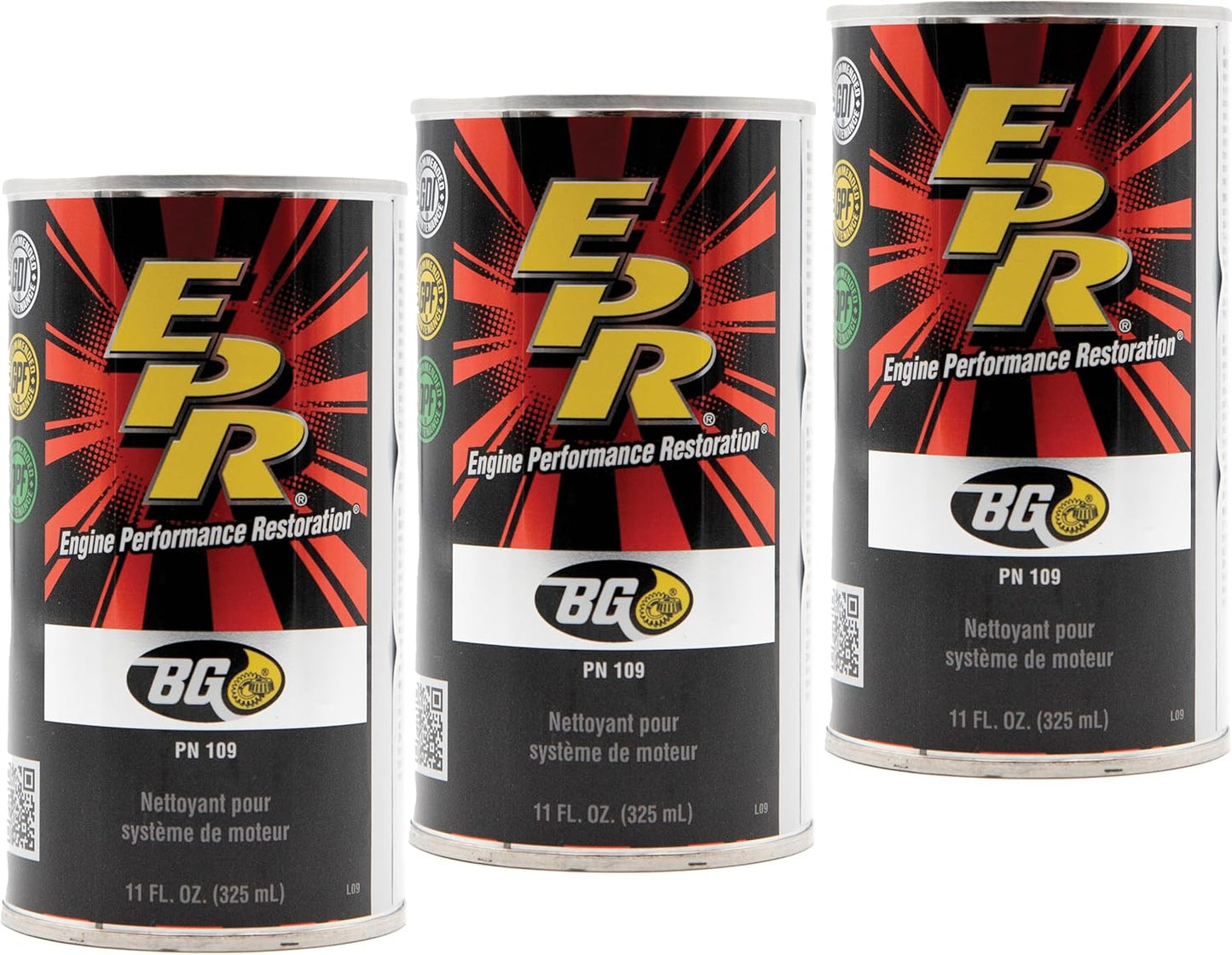 BG EPR Engine Performance Restoration - 3 Cans for Optimal Care
