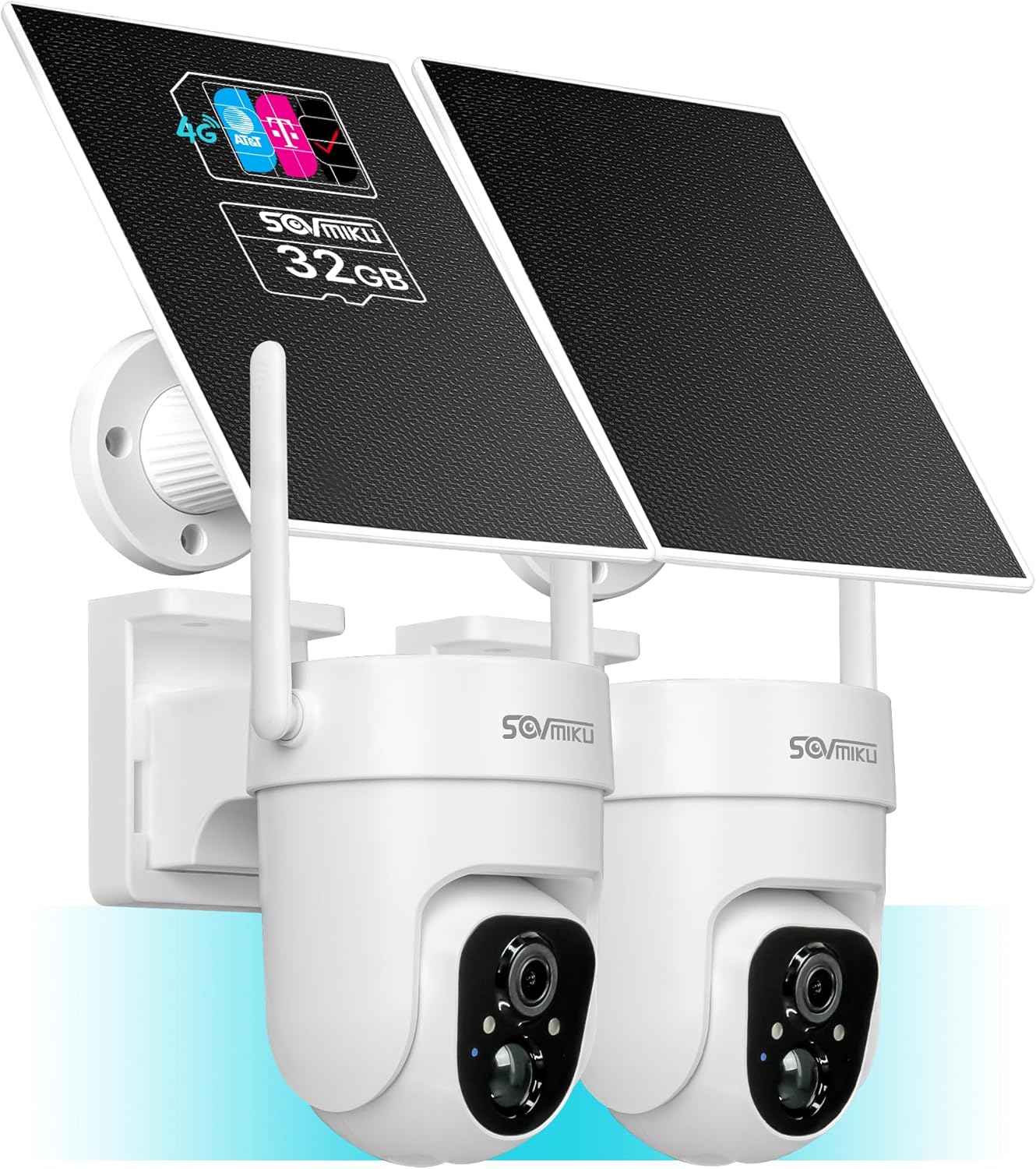 Sovmiku 4G LTE Cellular Security Camera for Outdoor Use