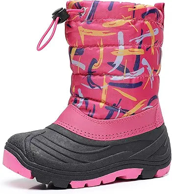 Blikcon Boys Snow Boots for Cold Weather and Winter Adventures