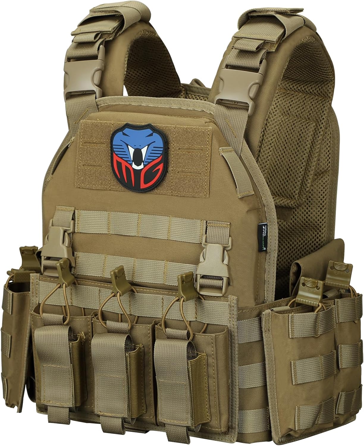 MGFLASHFORCE Tactical Vest Molle Airsoft Vest for Men Review