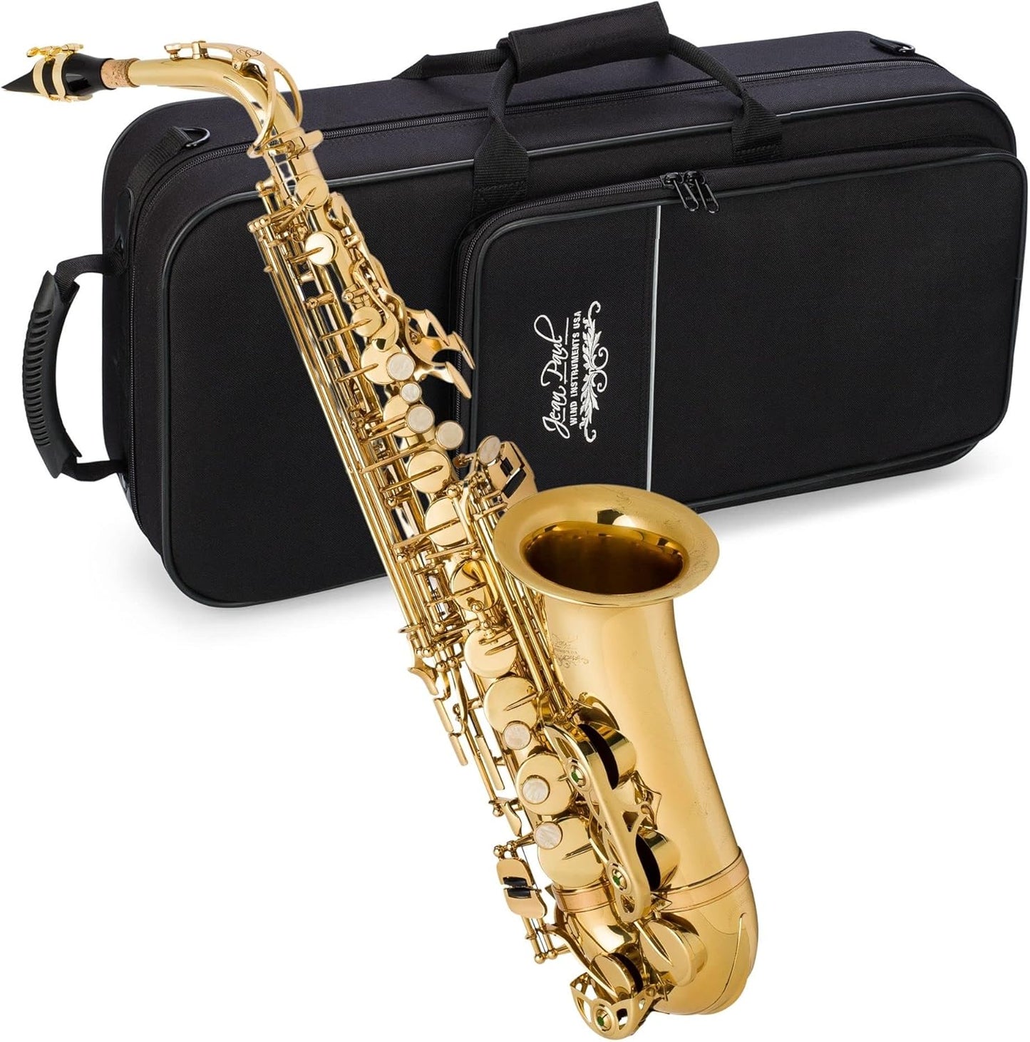 Jean Paul AS-400 Alto Saxophone with Professional Setup Features
