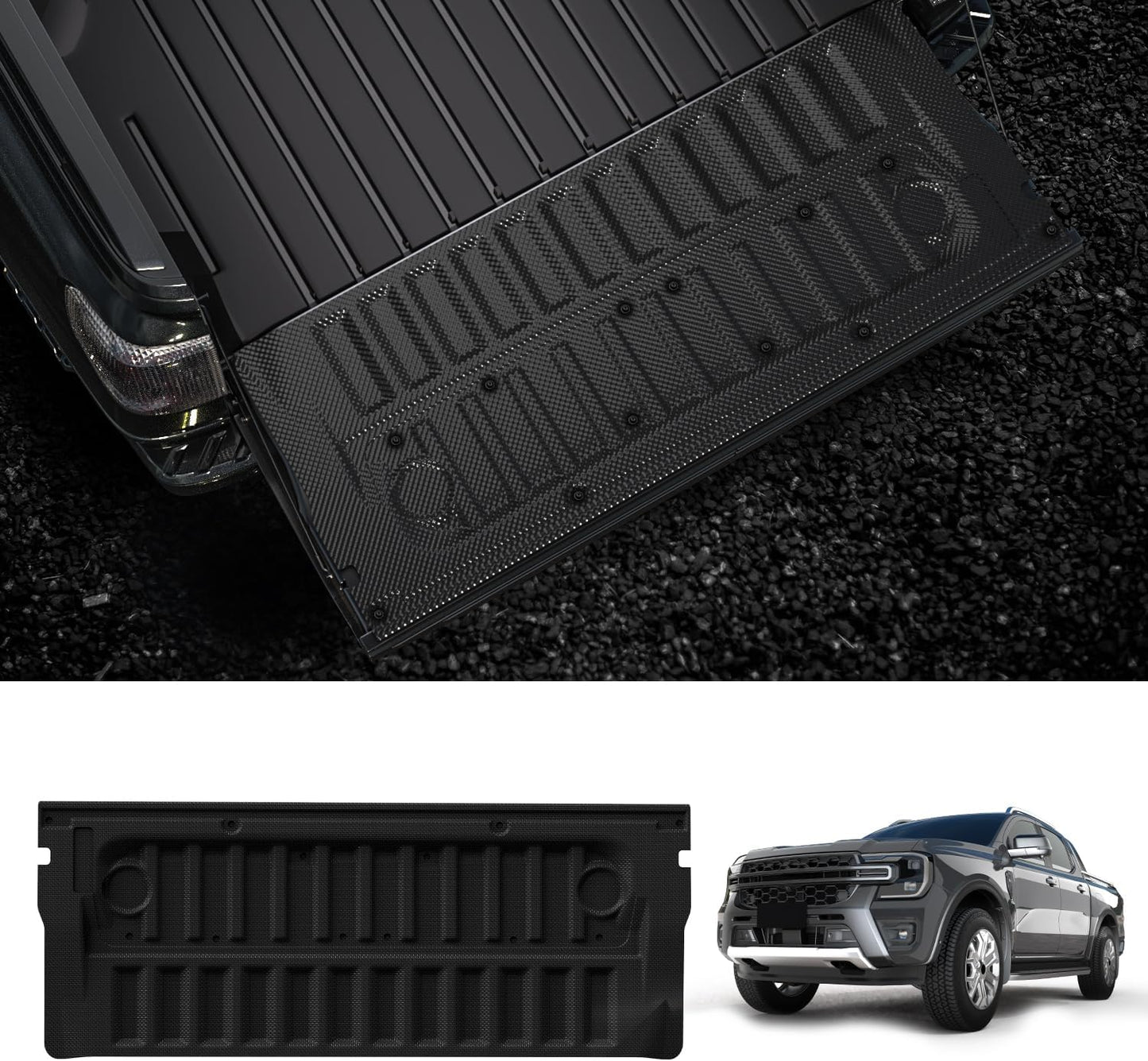 LASFIT Tailgate Mat for Ford Ranger 2024 2025 - All Weather Cover