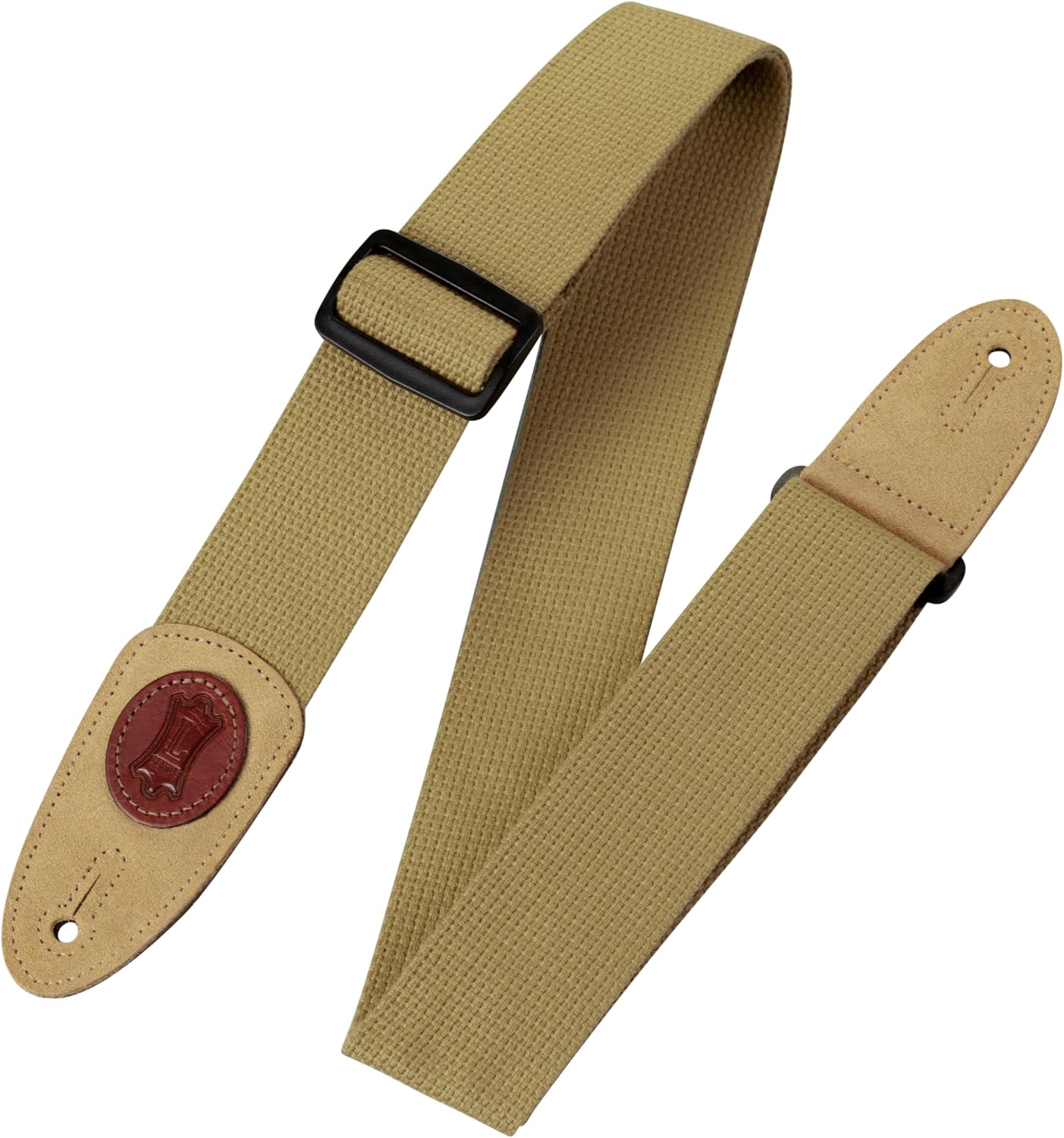 Adjustable Levy's Cotton Guitar Strap in Tan