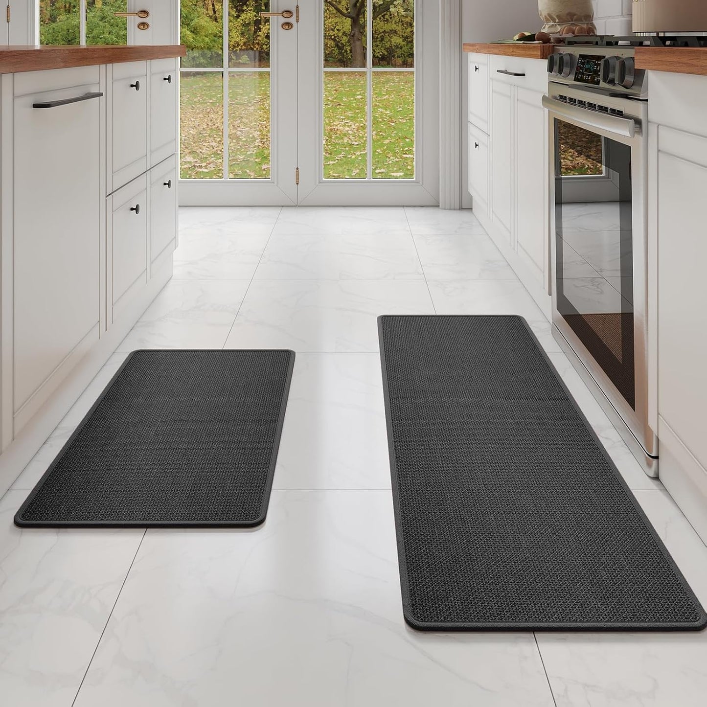 Durable Non-Slip Kitchen Mats for Floor Water and Oil Absorbent