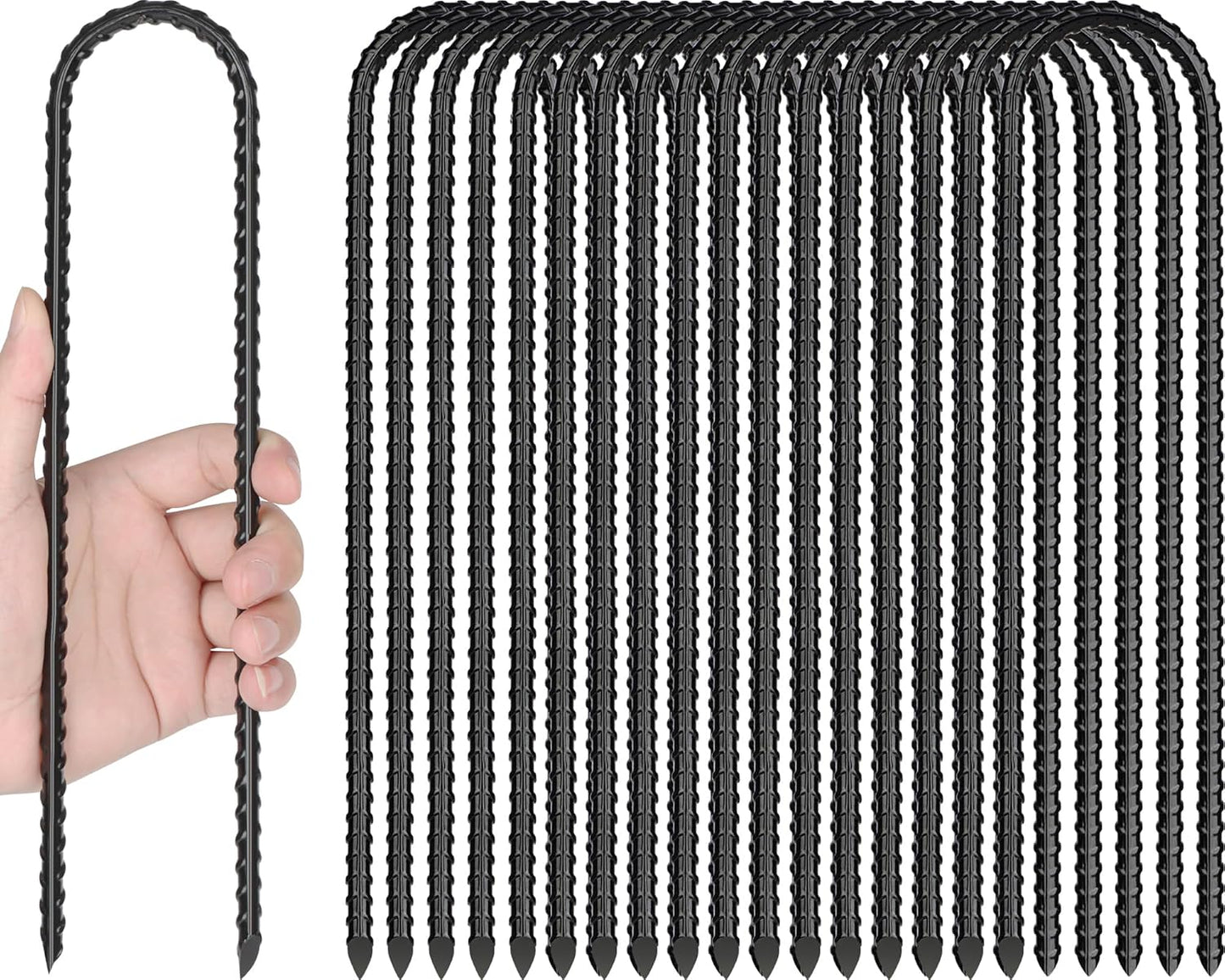 Secure Your Trampoline: 16-Pack Wind Stakes