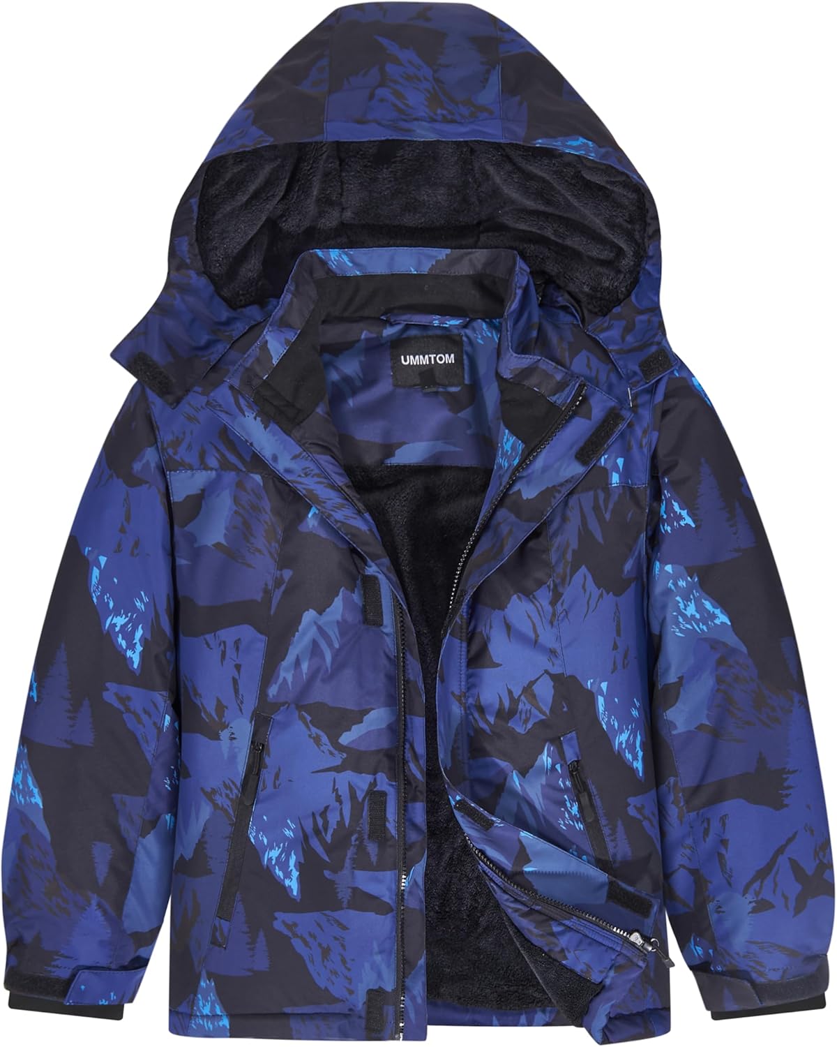 Boys Waterproof Ski Jacket for Winter Outdoor Activities