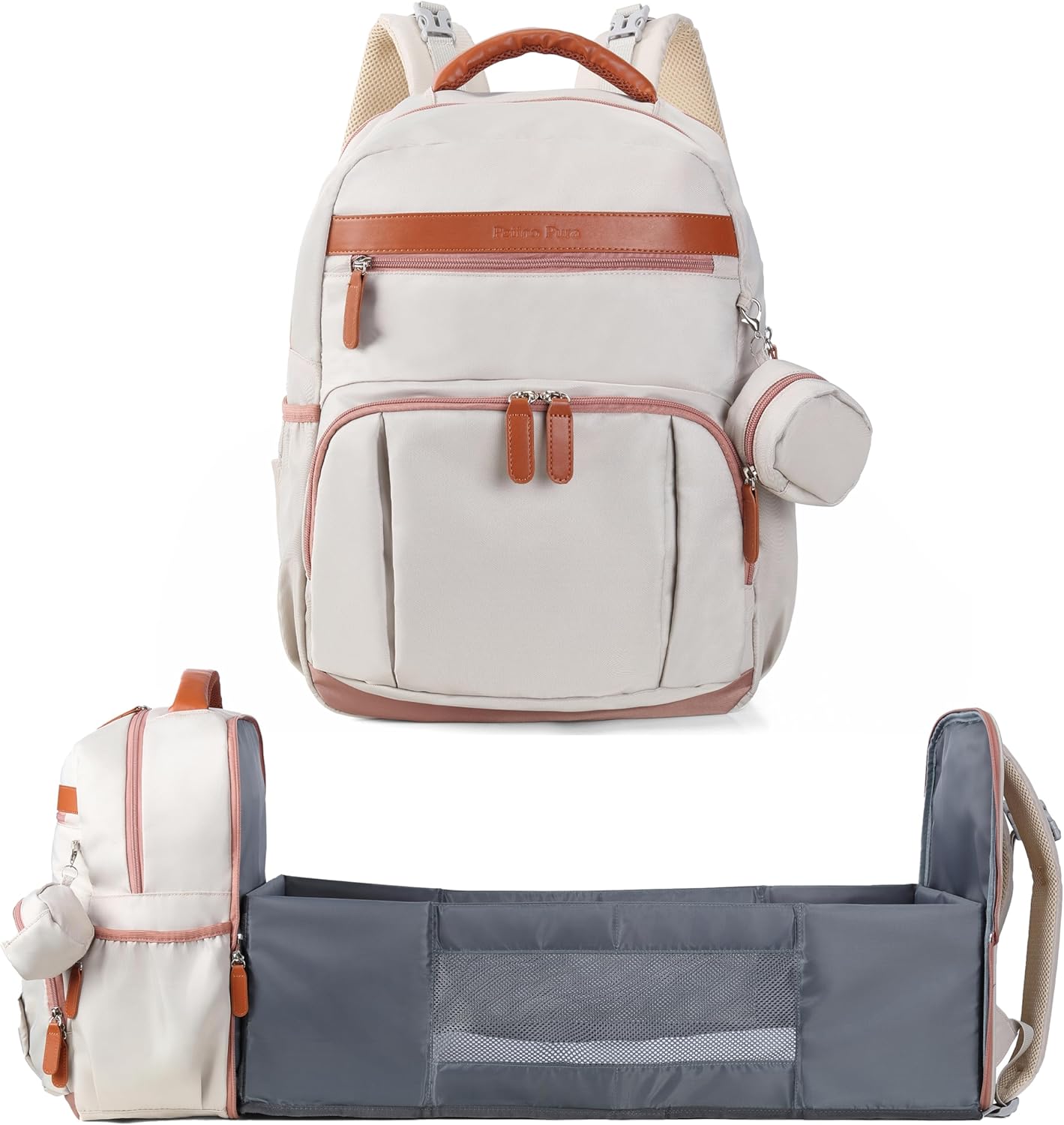 Baby Diaper Bag Backpack with Changing Station for Parents