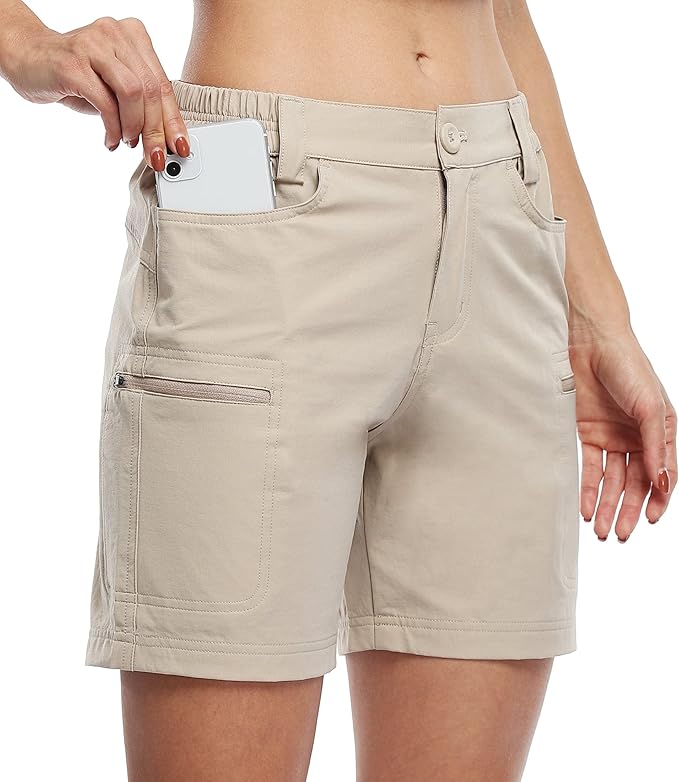 Willit Women's Hiking Cargo Shorts for Active Summer Adventures