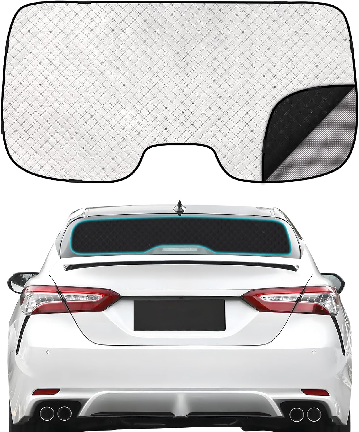 Toyota Camry Rear Windshield Sunshade for 2018-2023 Models