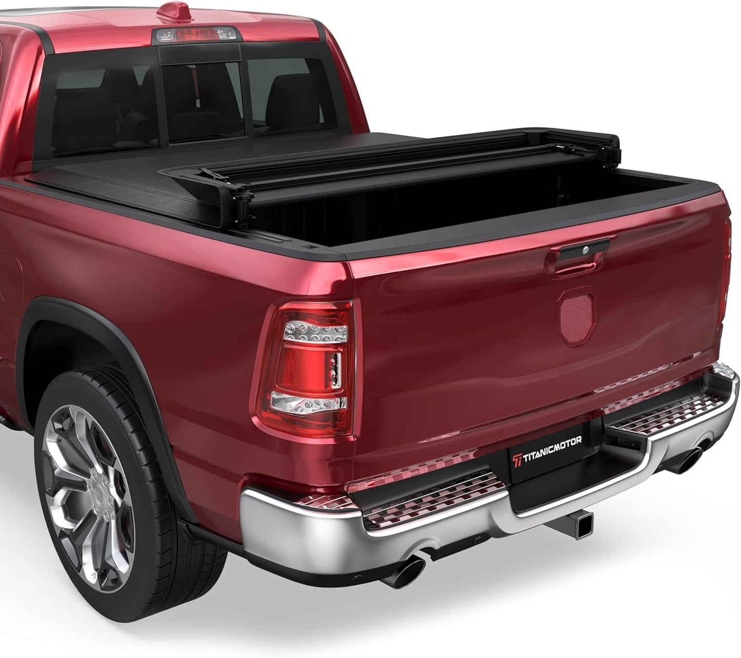 Soft Quad Truck Bed Tonneau Cover for 2009-2025 Dodge Ram 1500
