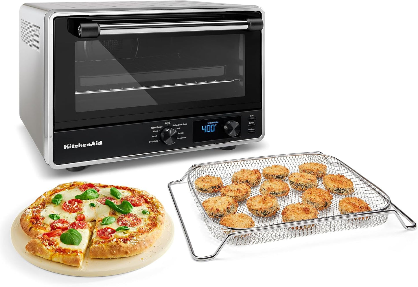 KitchenAid Air Fry Oven & Pizza Stone Combo