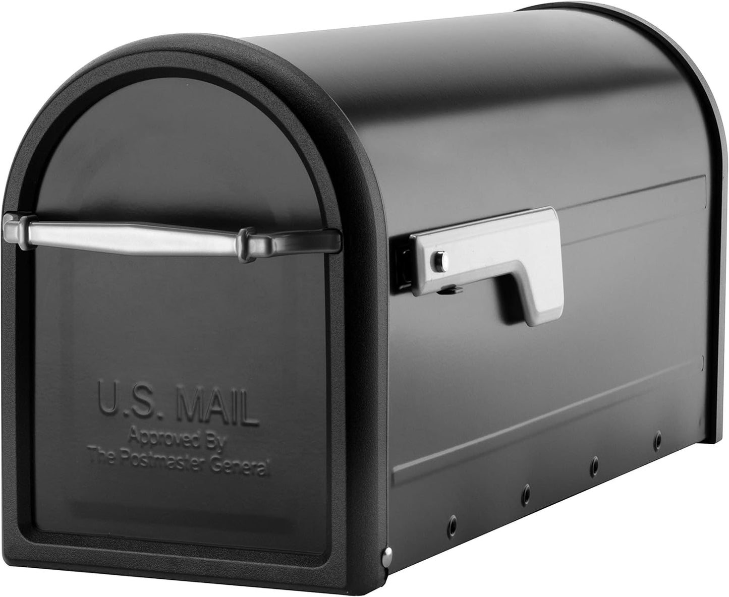 Chadwick Galvanized Steel Post Mount Mailbox - Durable Design