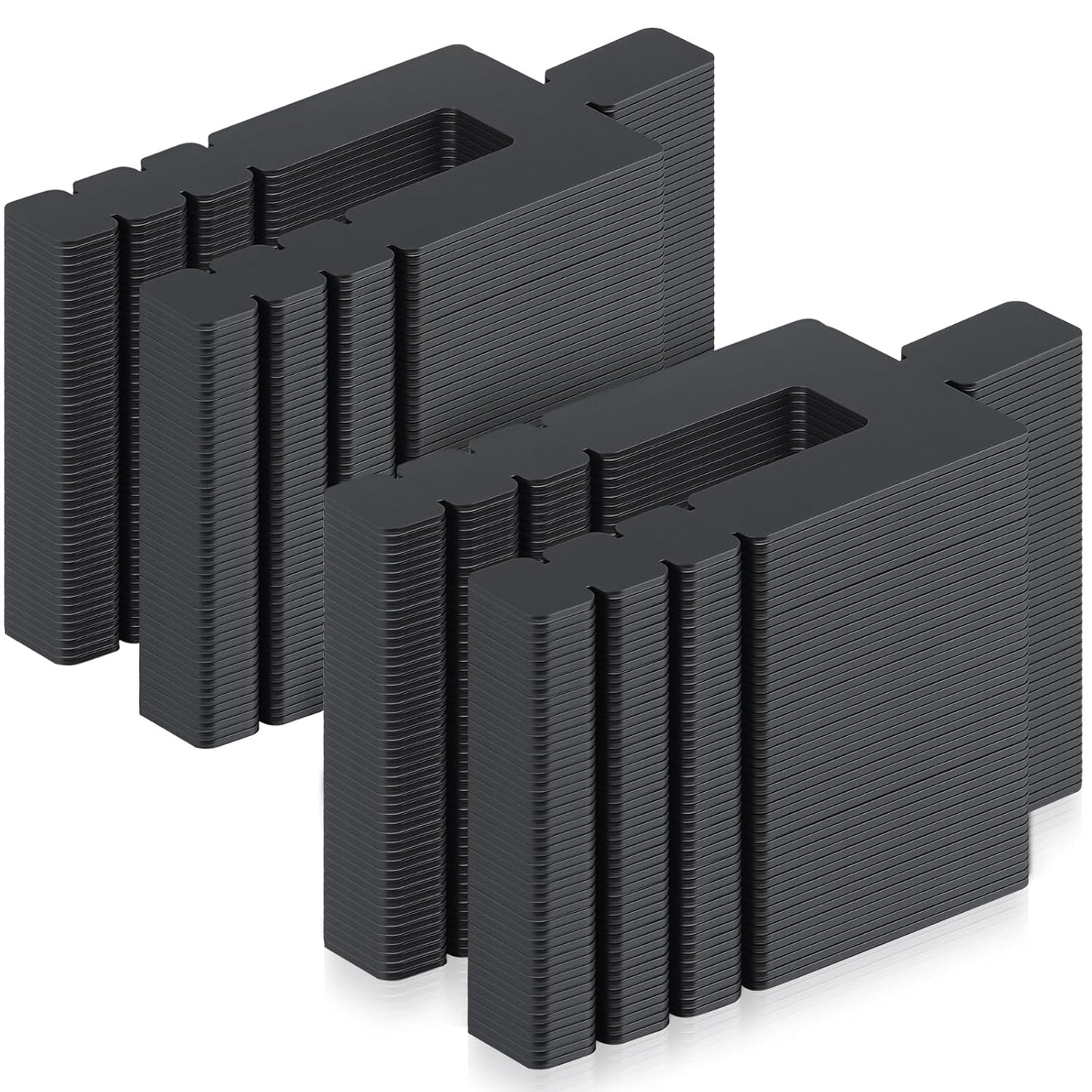500 Pcs Stackable Black Shims for Windows & Doors Installation