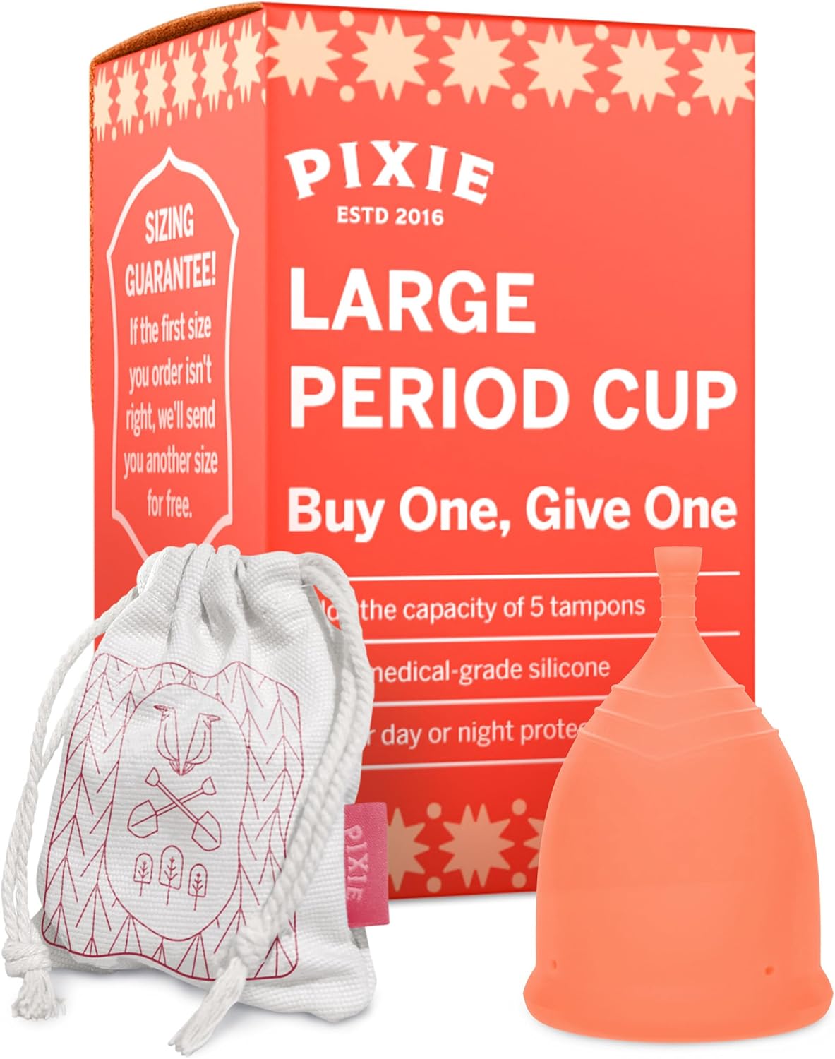 Eco-Friendly & Leakproof Pixie Cup - Tampon Alternative
