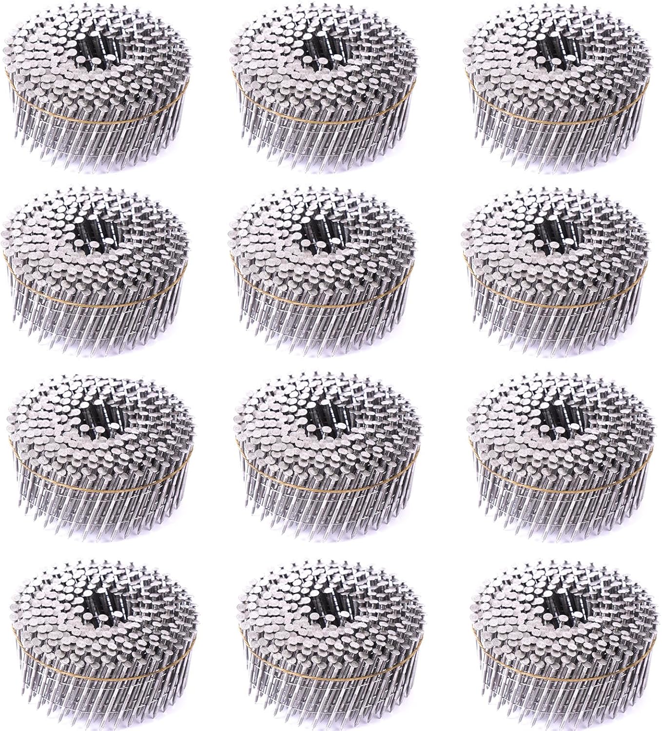 BHTOP Stainless Steel 3600 Count Siding Nails for Nailing